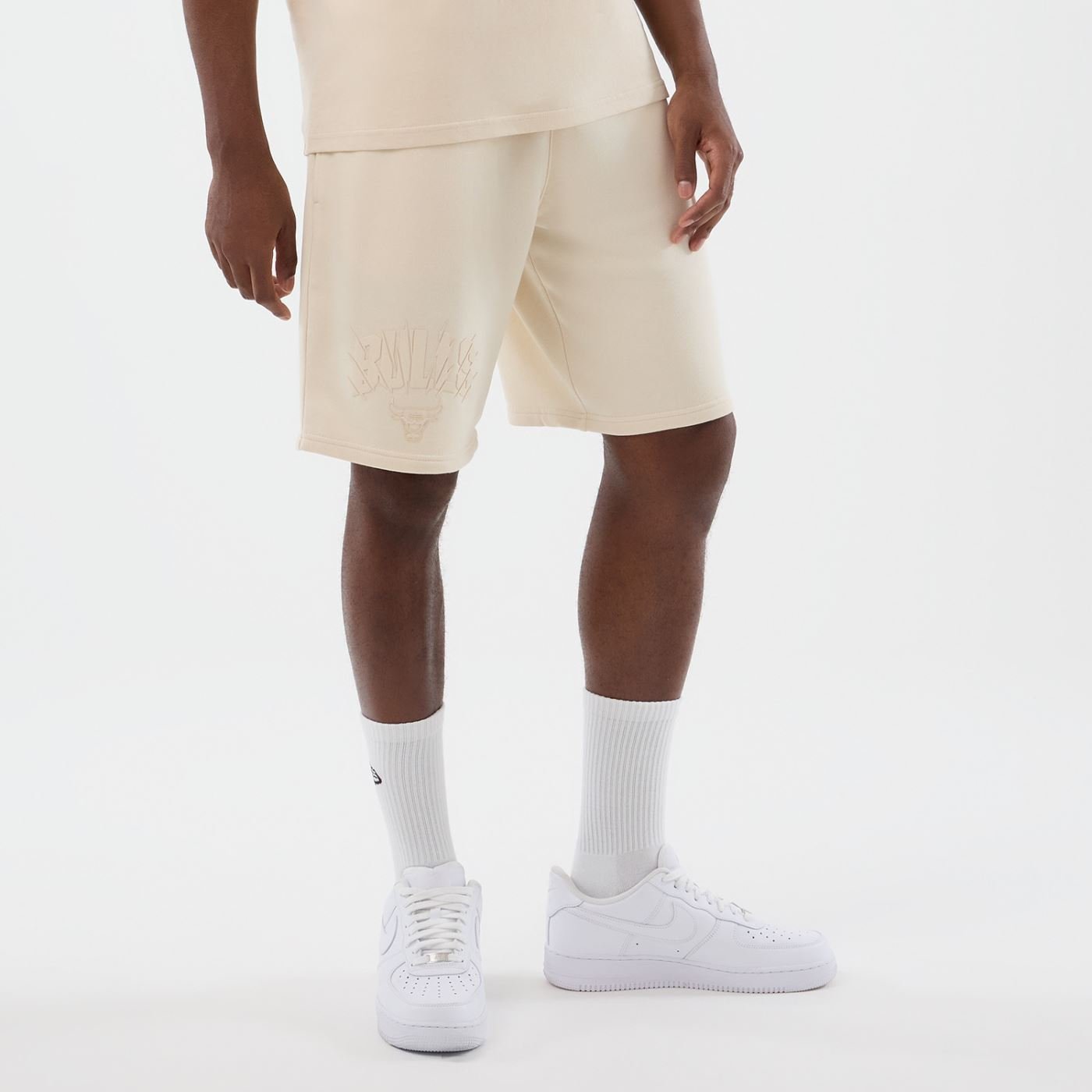 Shorts New Era   Chicago Bulls Bege