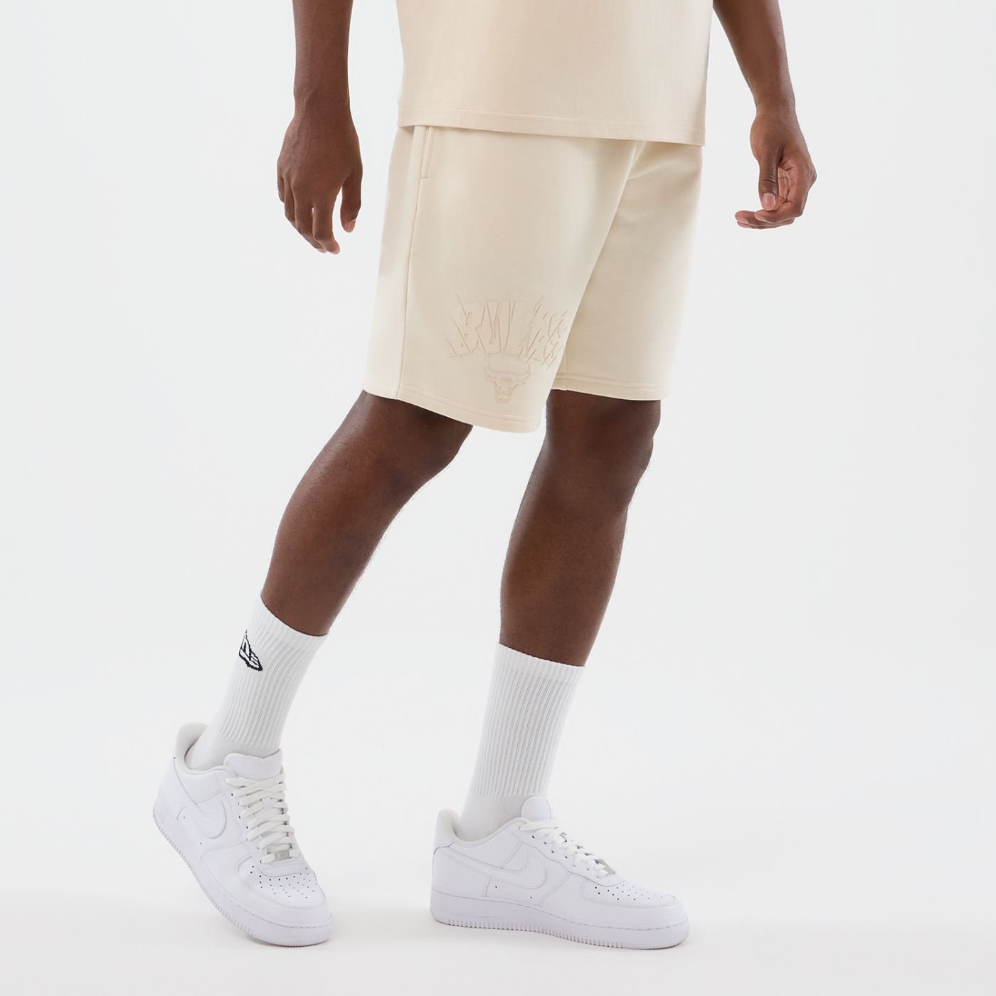 Shorts New Era   Chicago Bulls Bege Bege 2