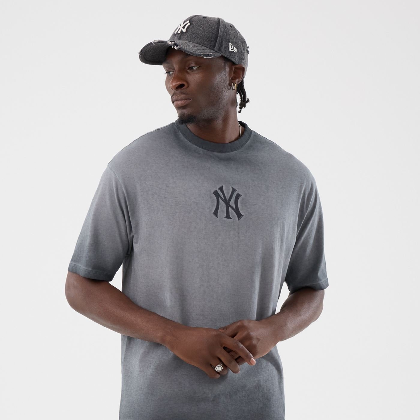 Camiseta New Era Regular  New York Yankees Preto