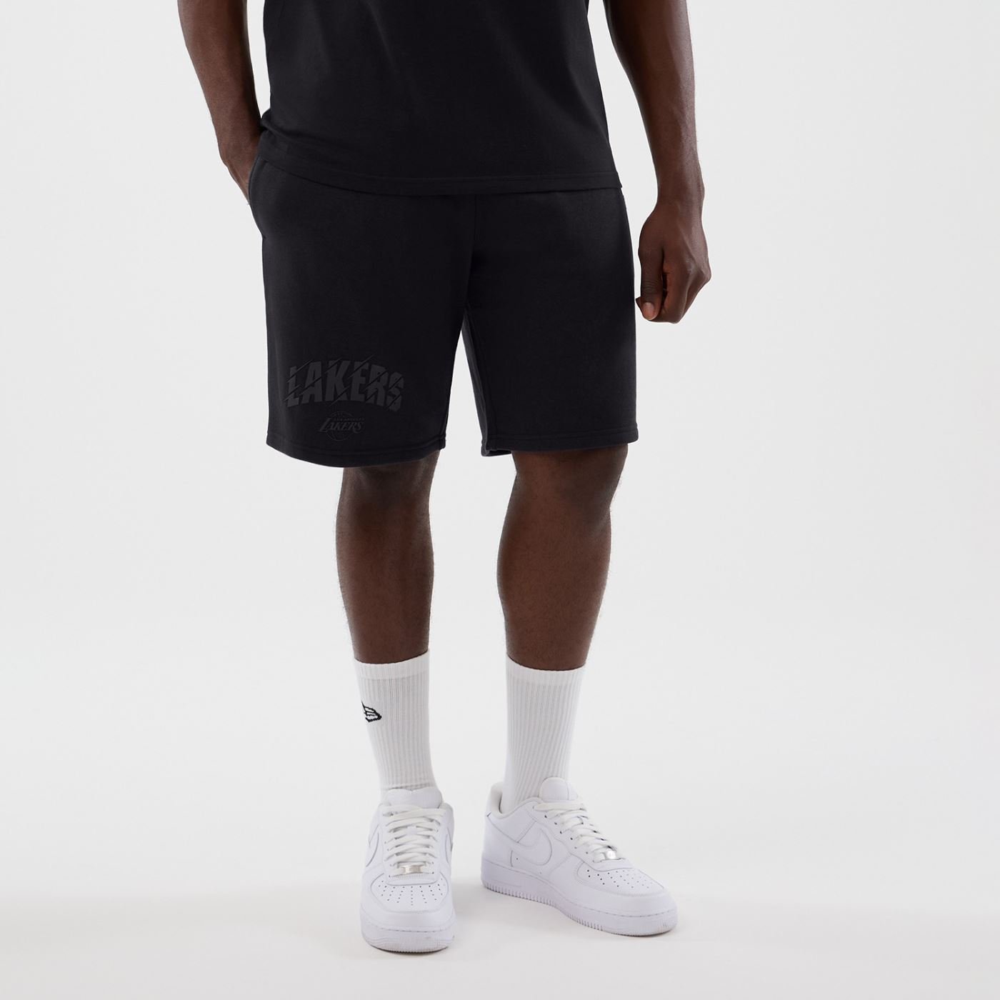 Shorts New Era   Los Angeles Lakers Marinho
