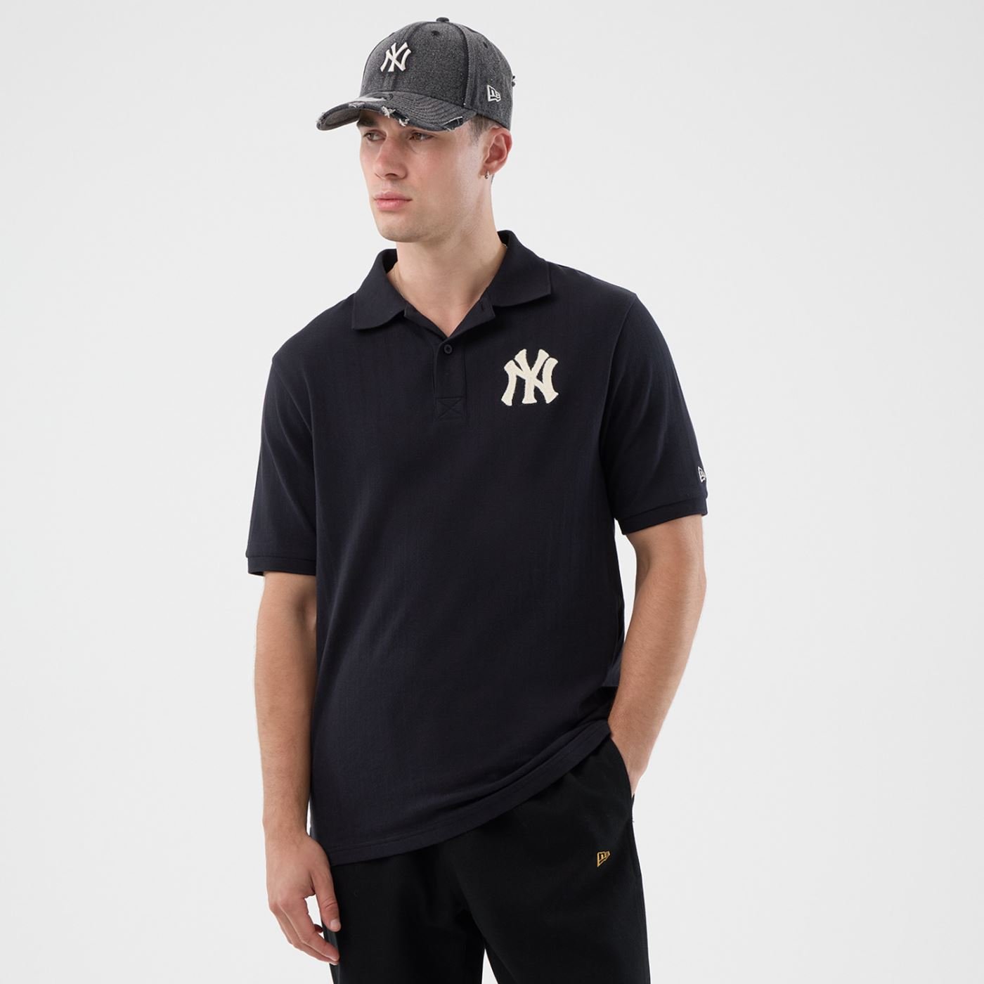 Camiseta New Era Regular  New York Yankees Marinho Azul Marinho 2