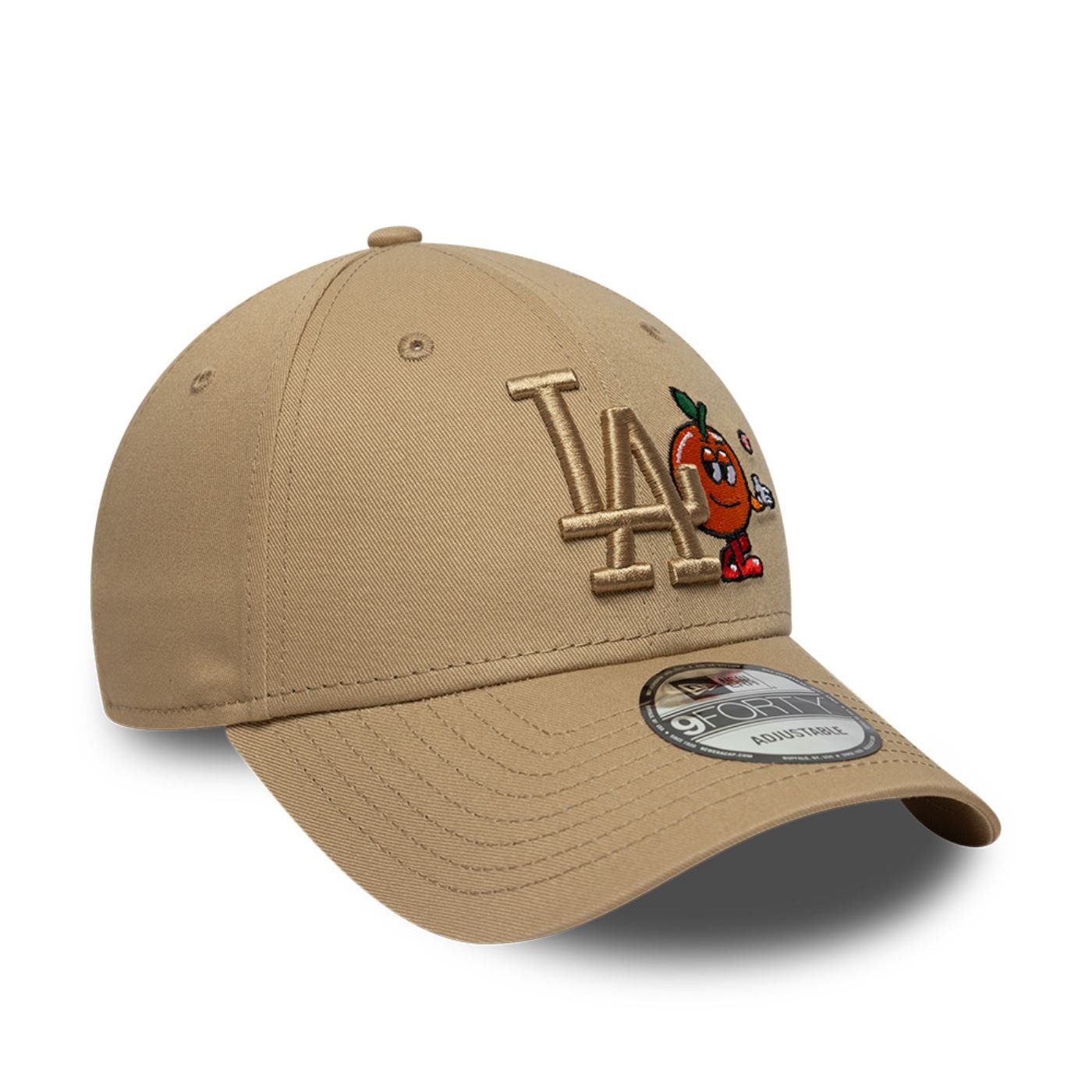 Bone New Era  9FORTY Los Angeles Dodgers  Bege Bege 3