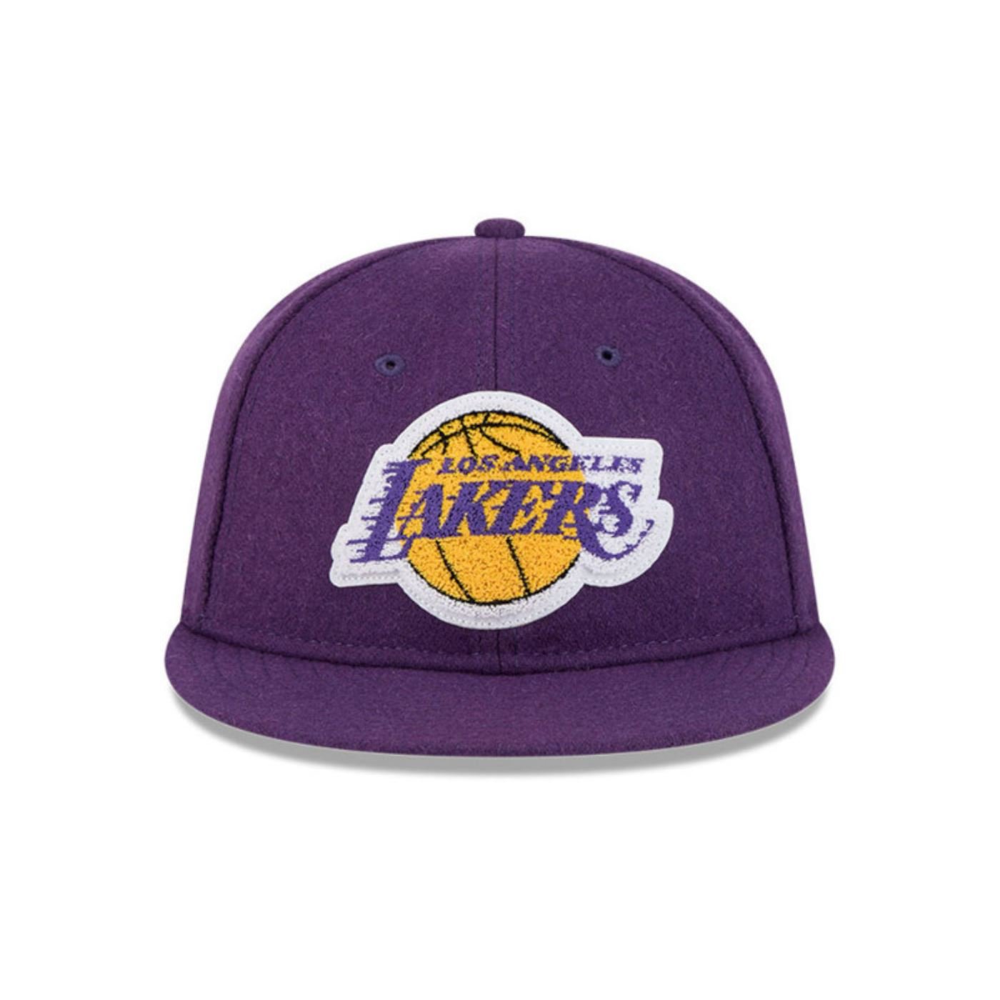 Bone New Era  9FIFTY Retro Crown  Los Angeles Lakers Roxo Roxo 2