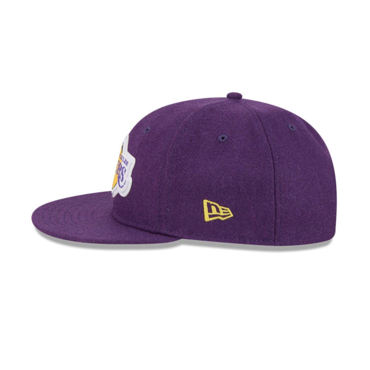 Bone New Era  9FIFTY Retro Crown  Los Angeles Lakers Roxo Roxo 5