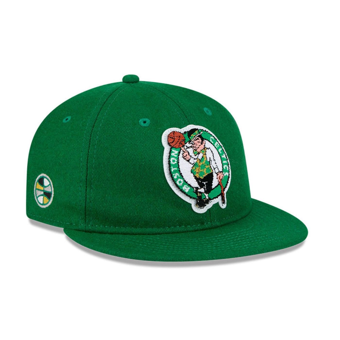 Bone New Era  9FIFTY Retro Crown  Boston Celtics Verde Verde 3