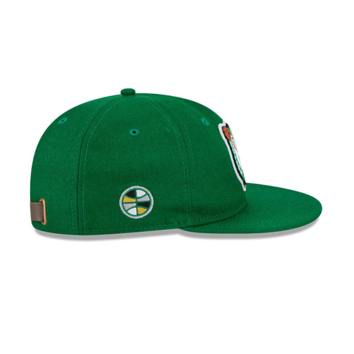 Bone New Era  9FIFTY Retro Crown  Boston Celtics Verde Verde 6