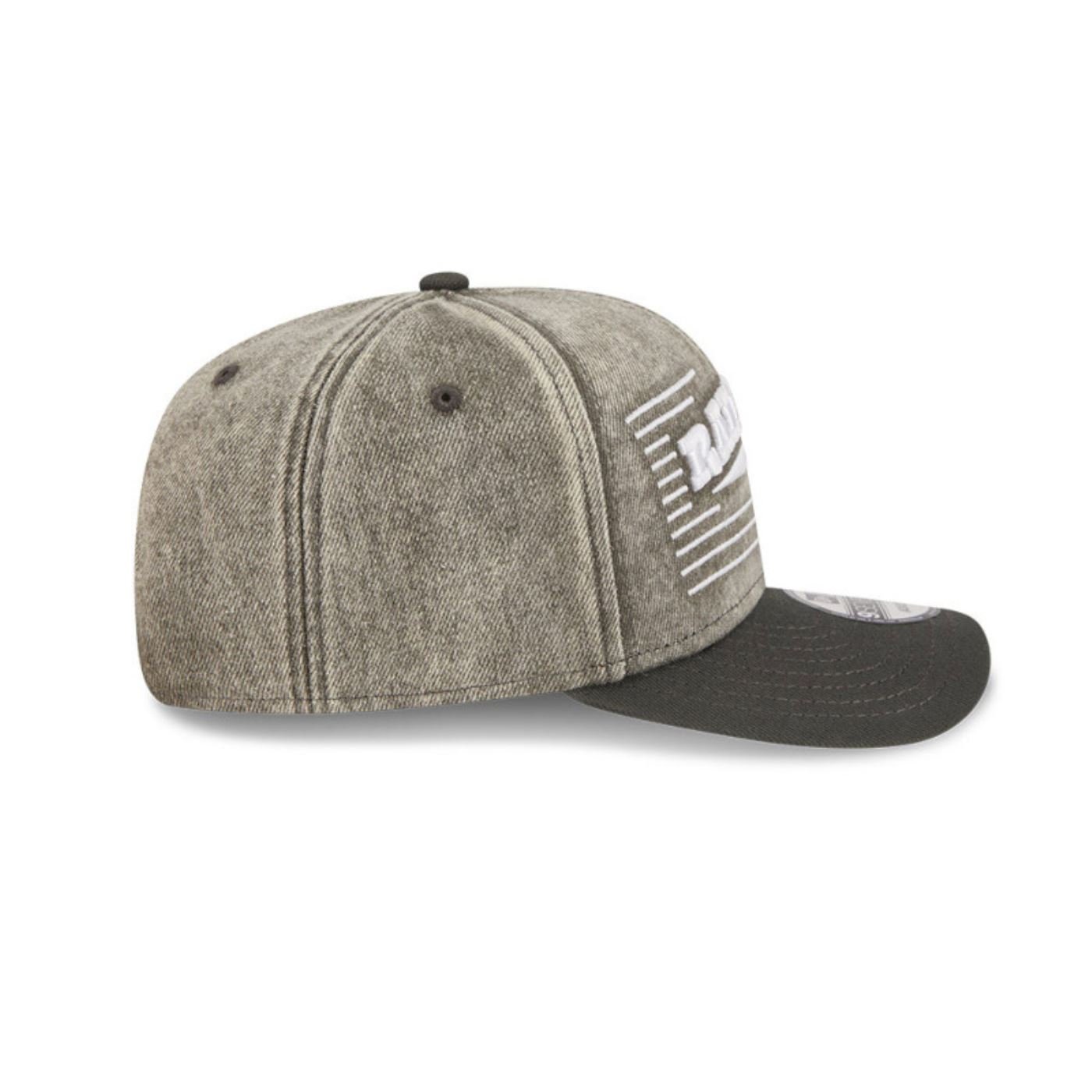 Bone New Era  9SEVENTY Las Vegas Raiders  Cinza Cinza 6