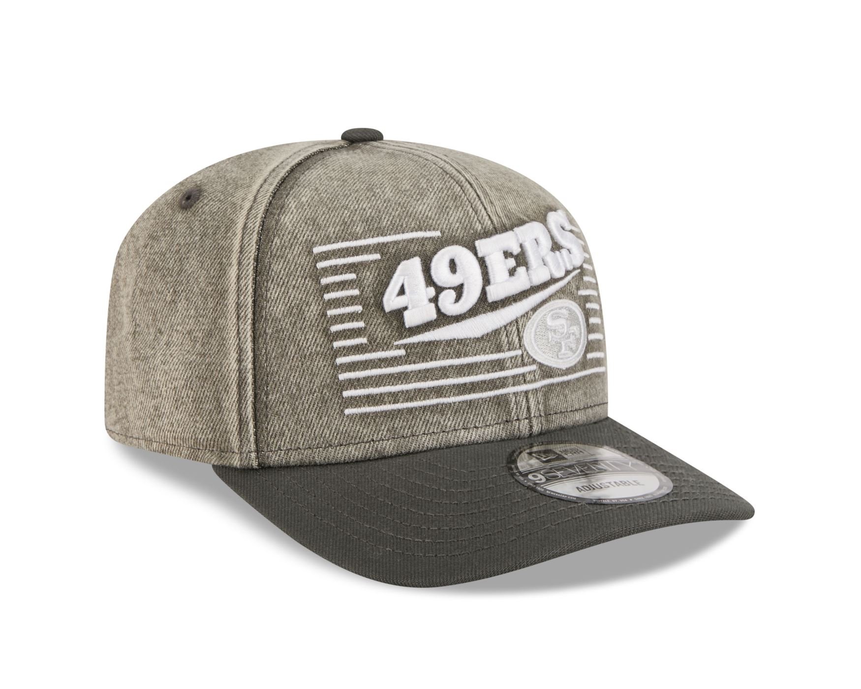 Bone New Era  9SEVENTY San Fransisco  Cinza Cinza 3