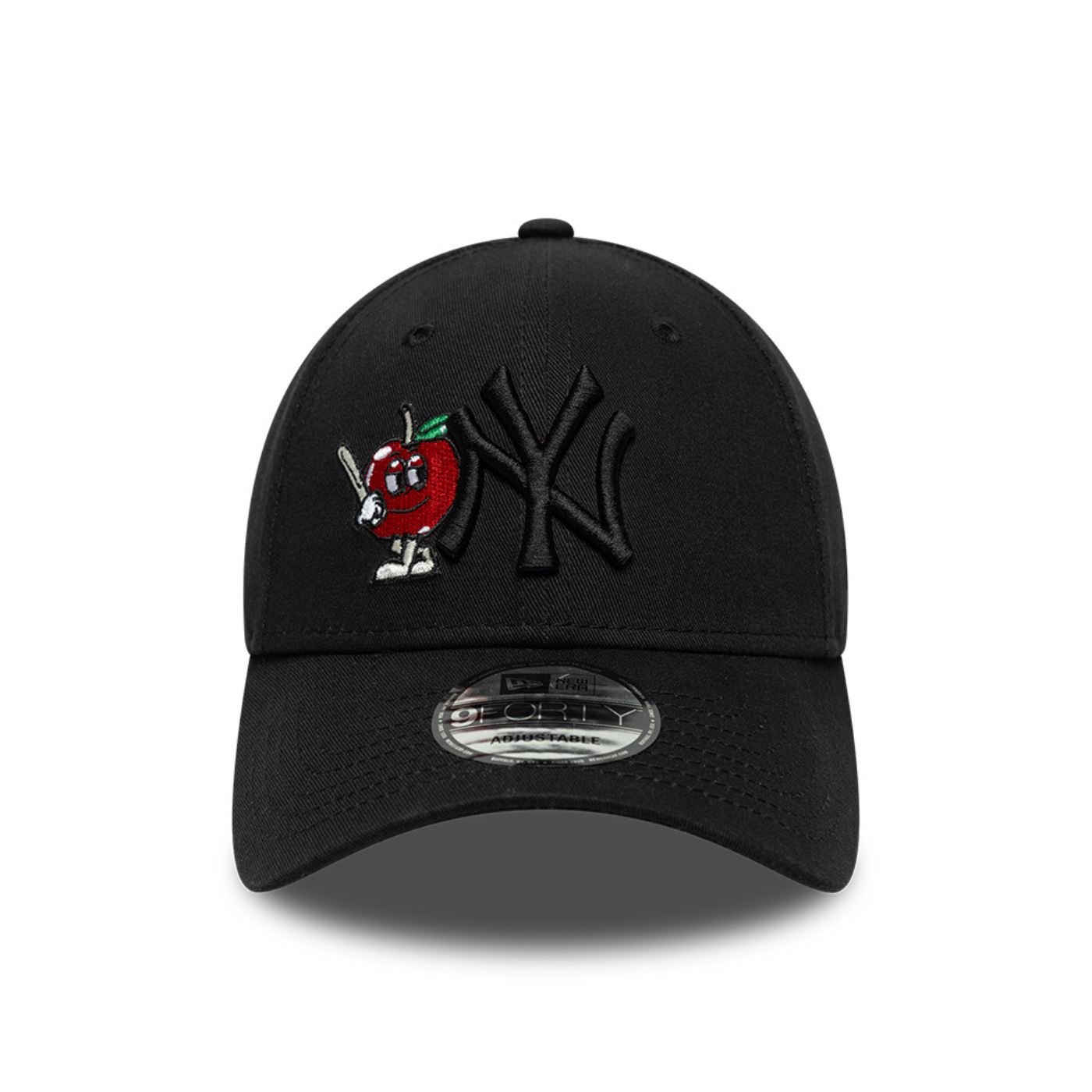 Bone New Era  9FORTY New York Yankees Preto Preto 2