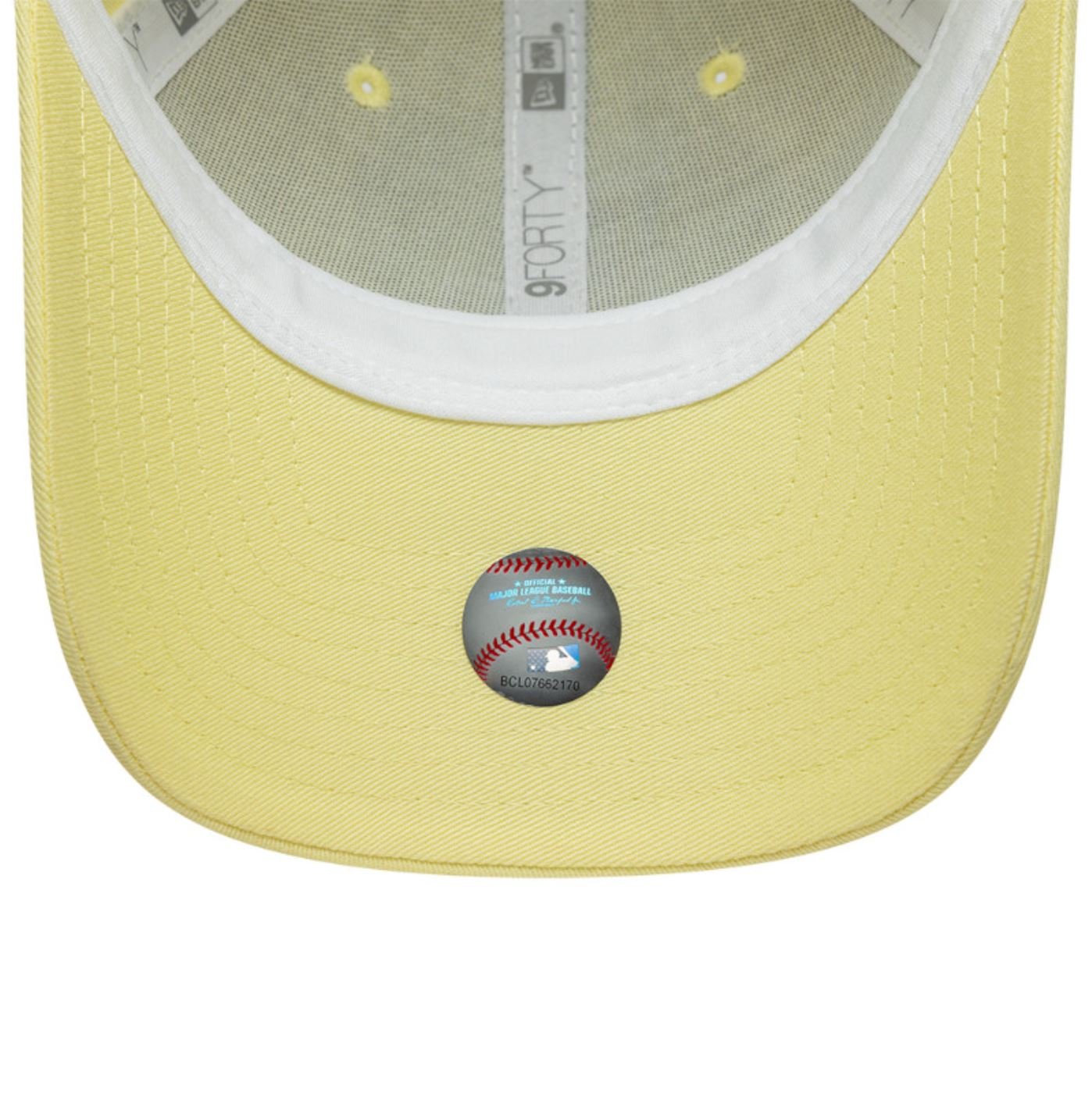 Bone New Era  9FORTY Los Angeles Dodgers  Amarelo Amarelo 5
