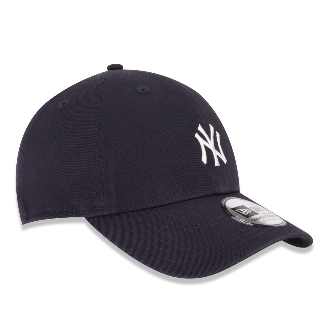 Bone New Era Casual New York Yankees MLB Off White Azul Marinho 3