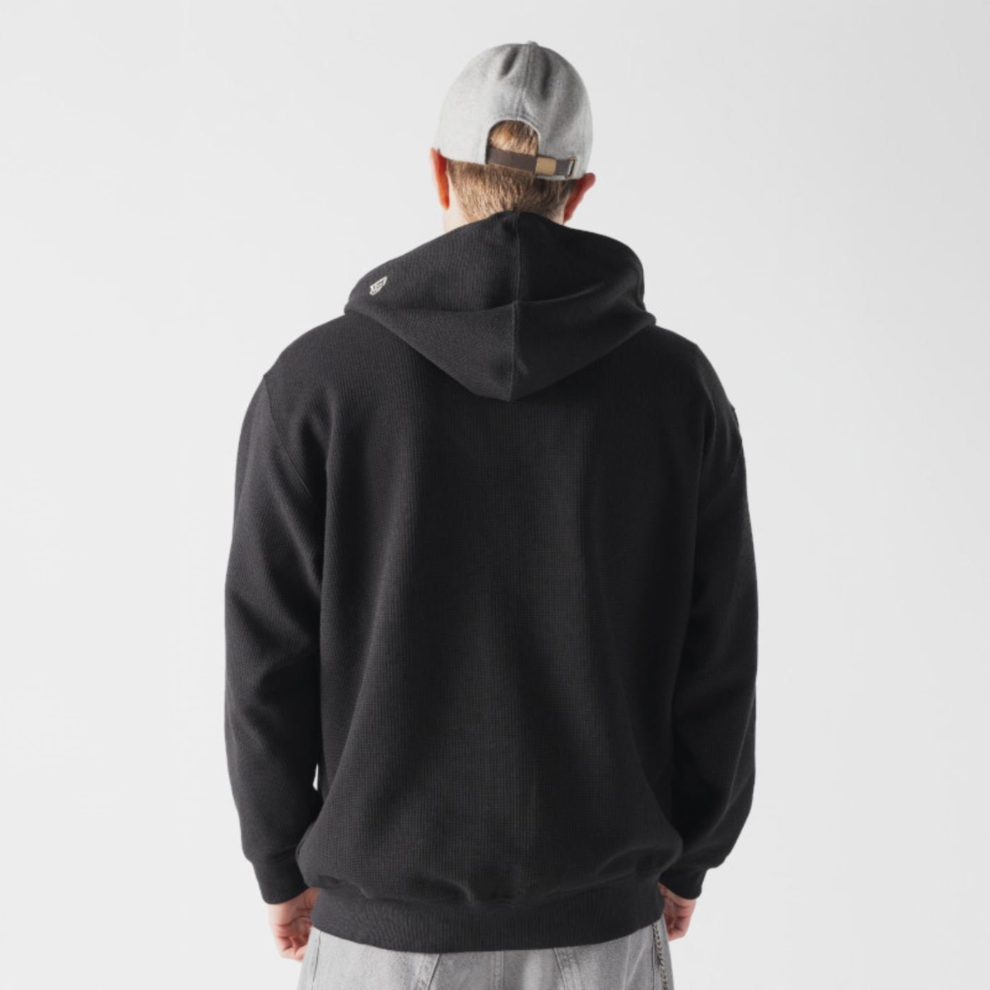 Moletom New Era Canguru Aberto  New Era Preto Preto 3