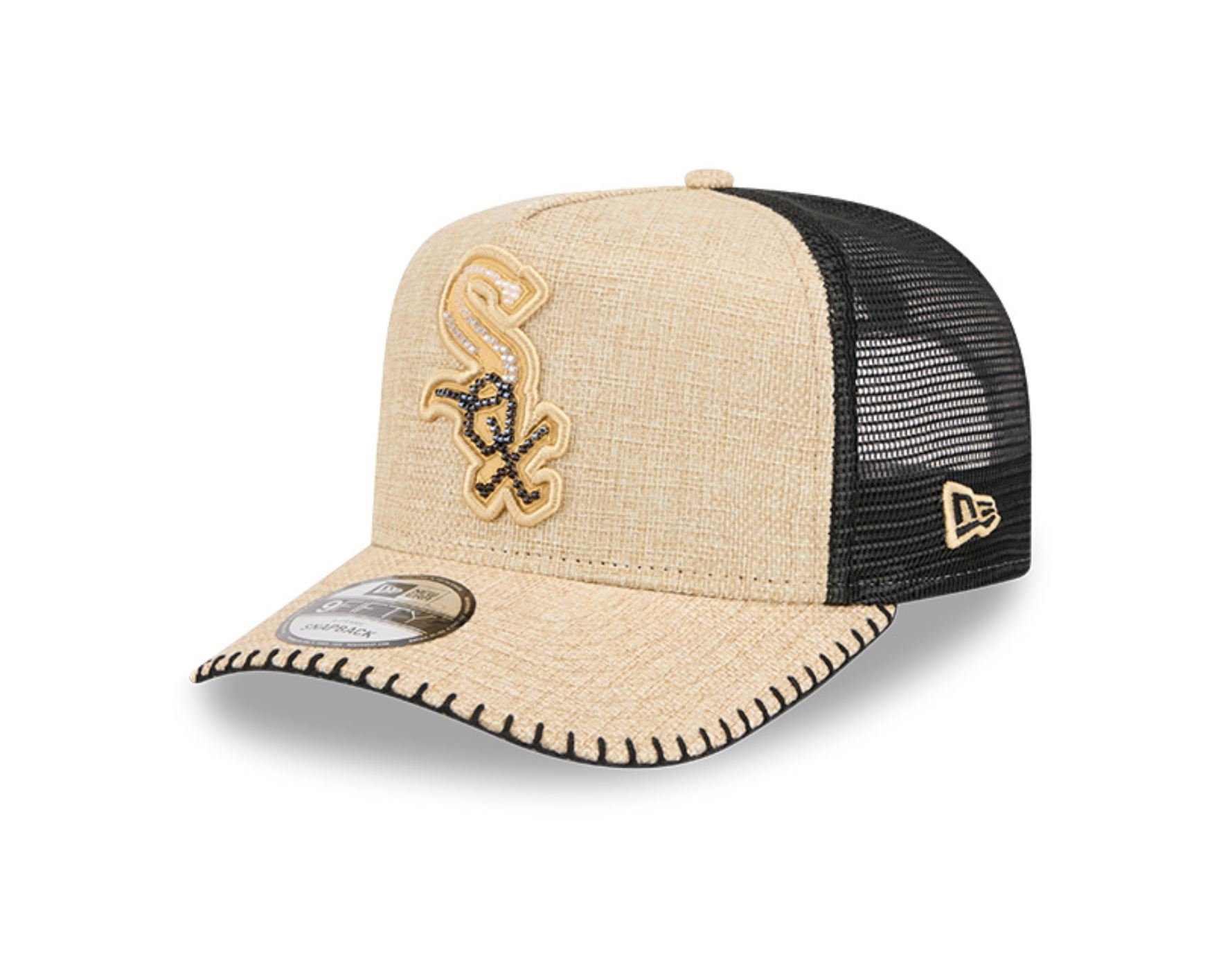 Bone New Era 9FIFTY A-Frame Snapback Chicago White Sox Bege