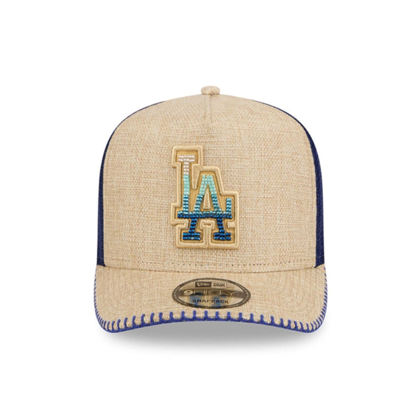 Bone New Era  9FIFTY  A-Frame Snapback  Los Angeles Dodgers Bege 2