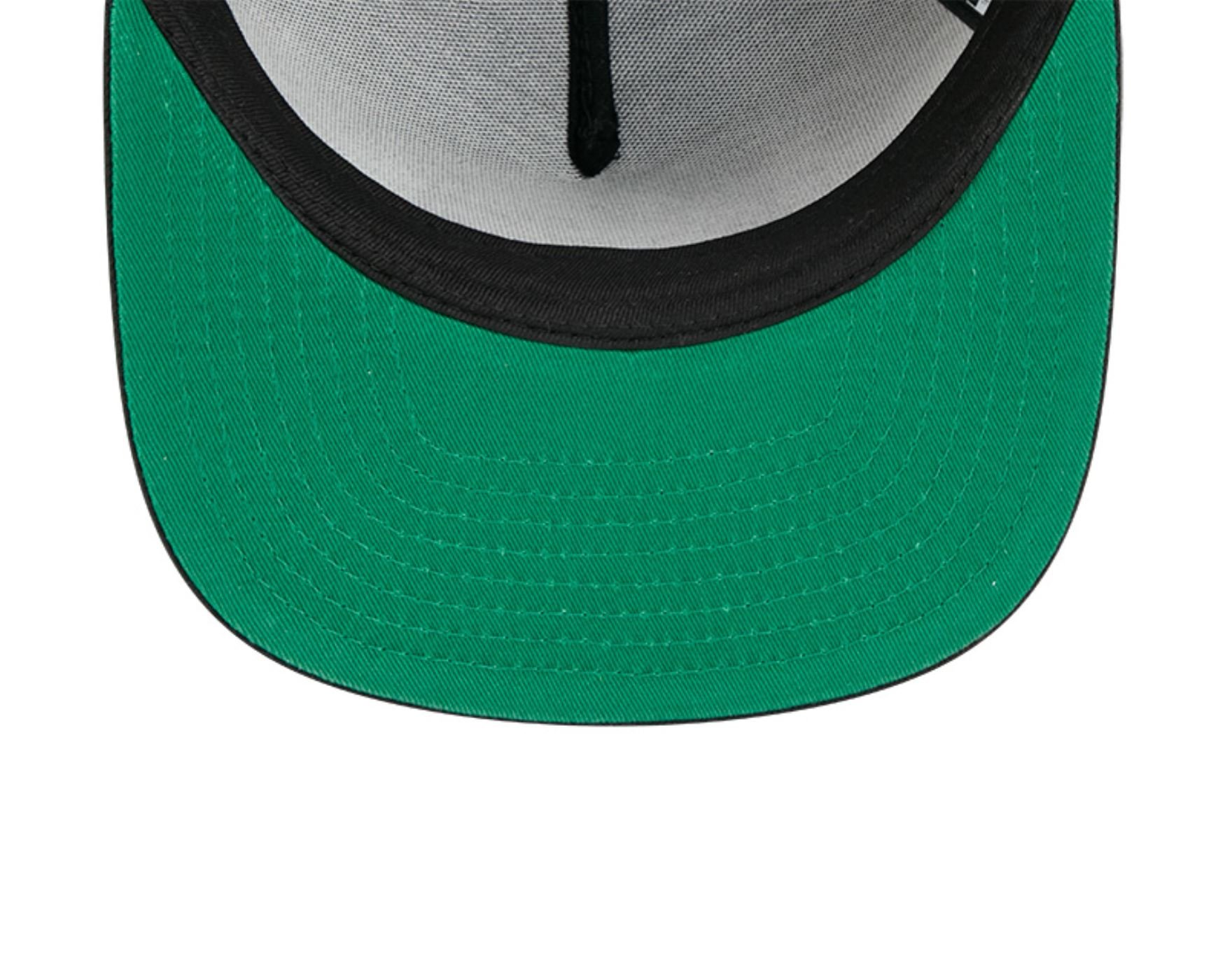 Bone New Era  9FIFTY A-Frame  New York Mets Preto Preto 5