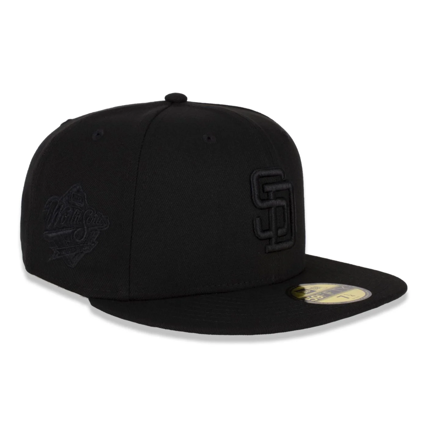 Bone New Era 59FIFTY San Diego Padres Tonal Pack Preto 3