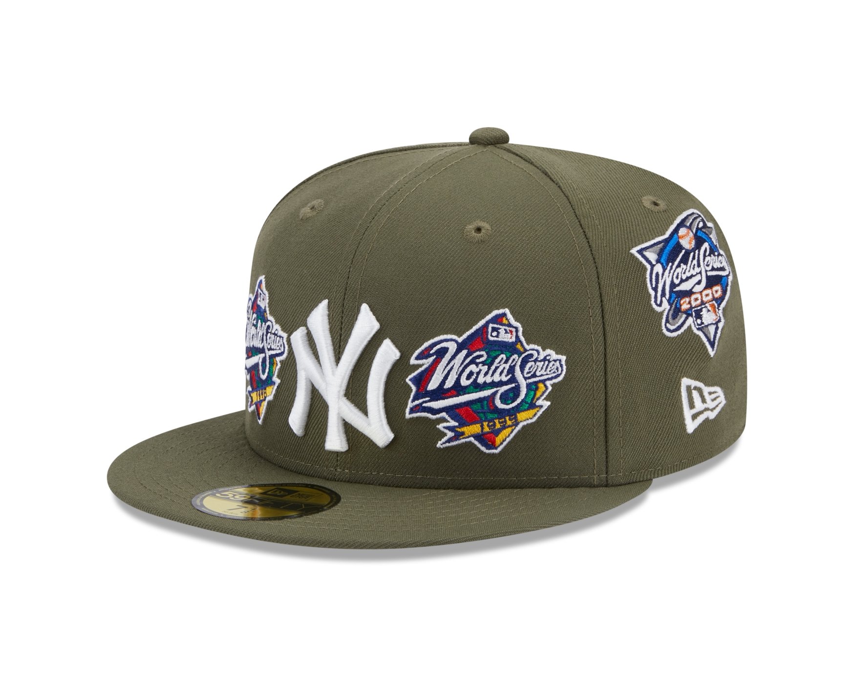 Bone New Era 59FIFTY New York Yankees Olive World Series
