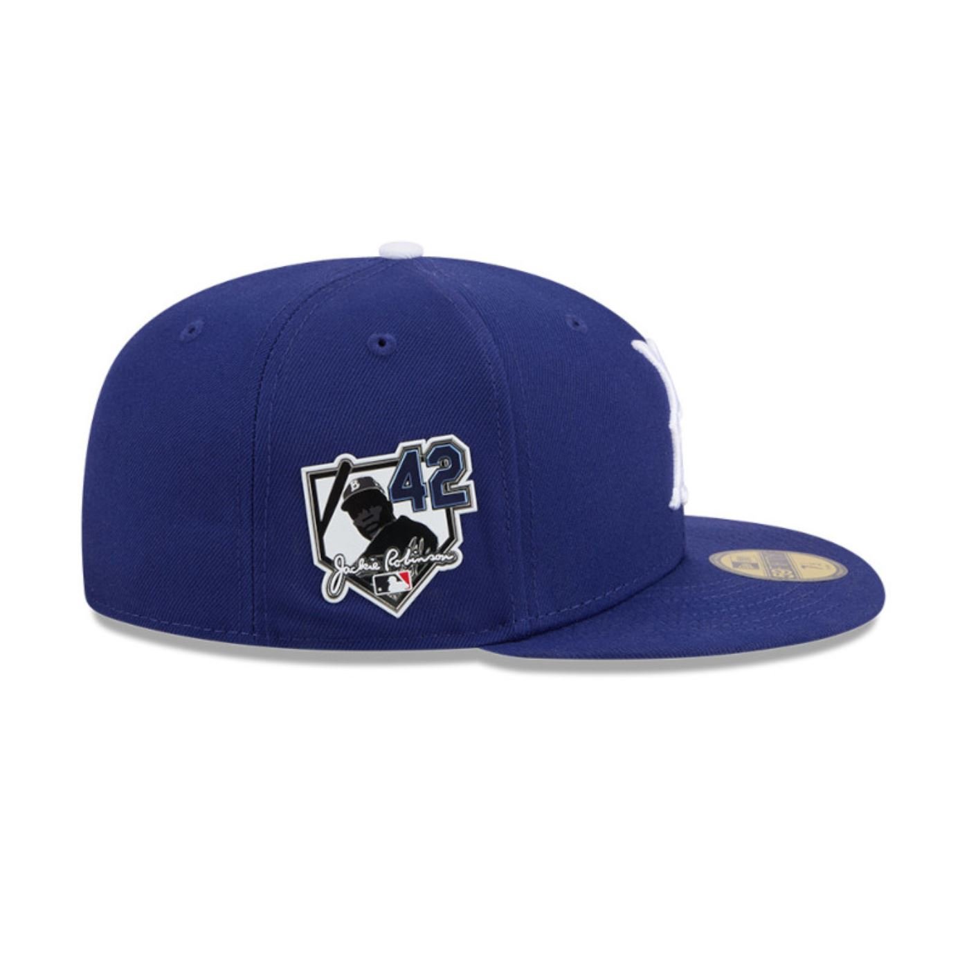 Bone New Era 59FIFTY Brooklyn Dodgers Jackie Robson Day Azul 5
