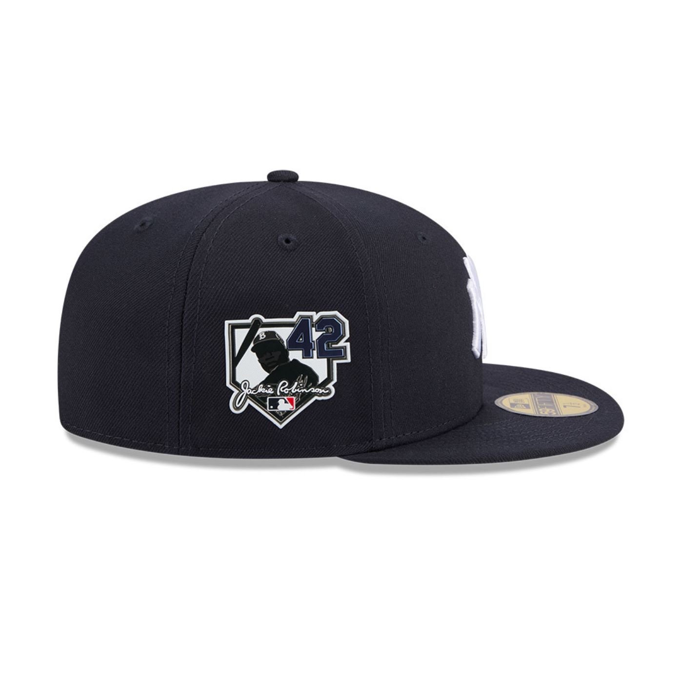 Bone New Era 59FIFTY New York Yankees Jackie Robson Day Azul Marinho 6