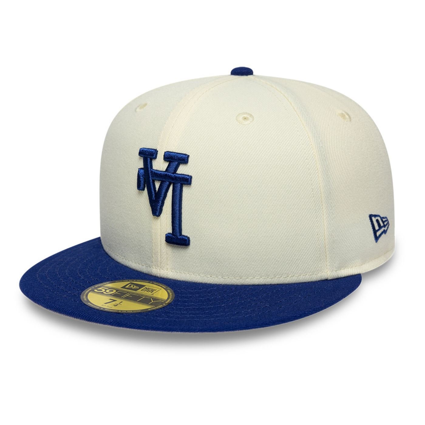 Bone New Era 59FIFTY Los Angeles Dodgers MLB Upside Down