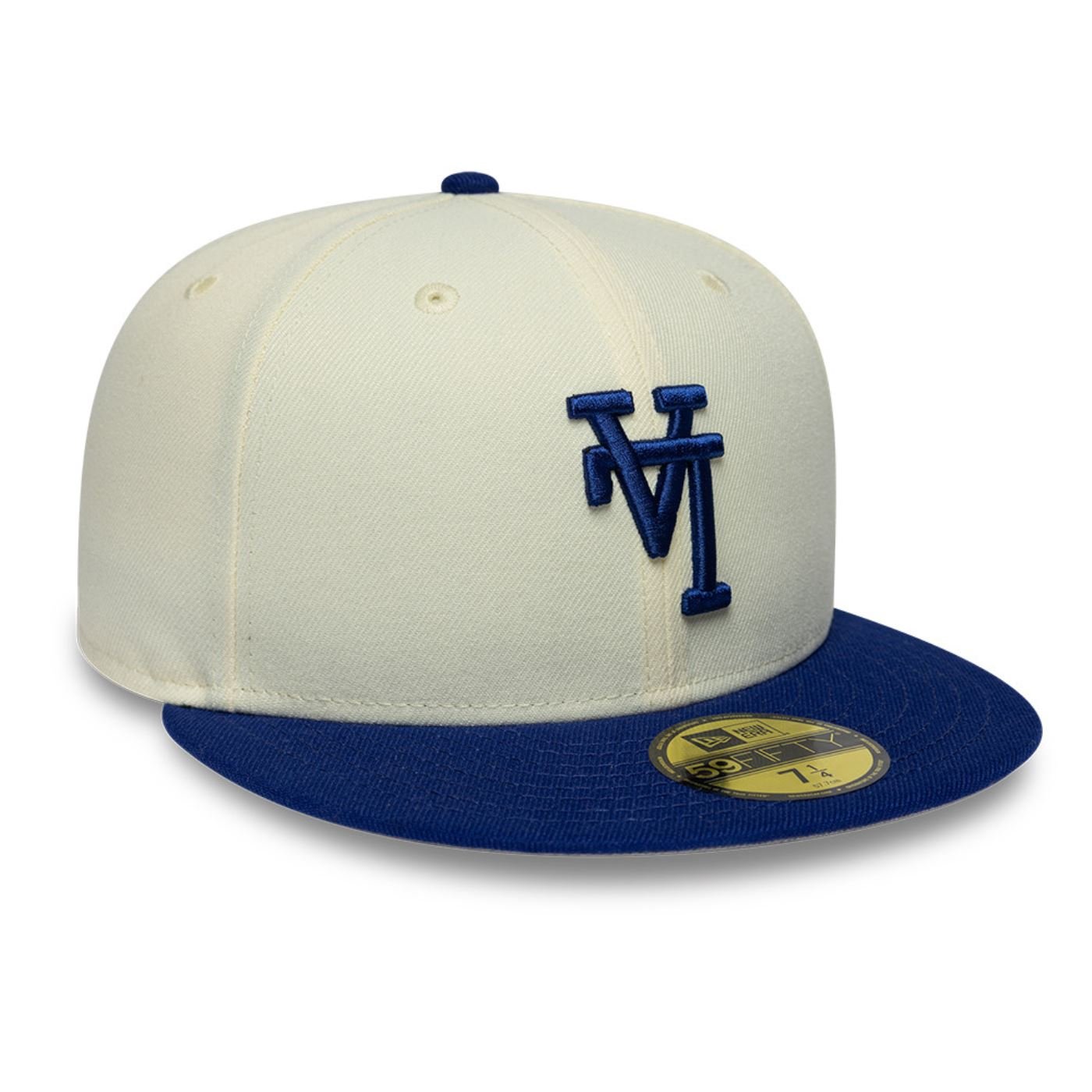 Bone New Era 59FIFTY Los Angeles Dodgers MLB Upside Down Branco 3