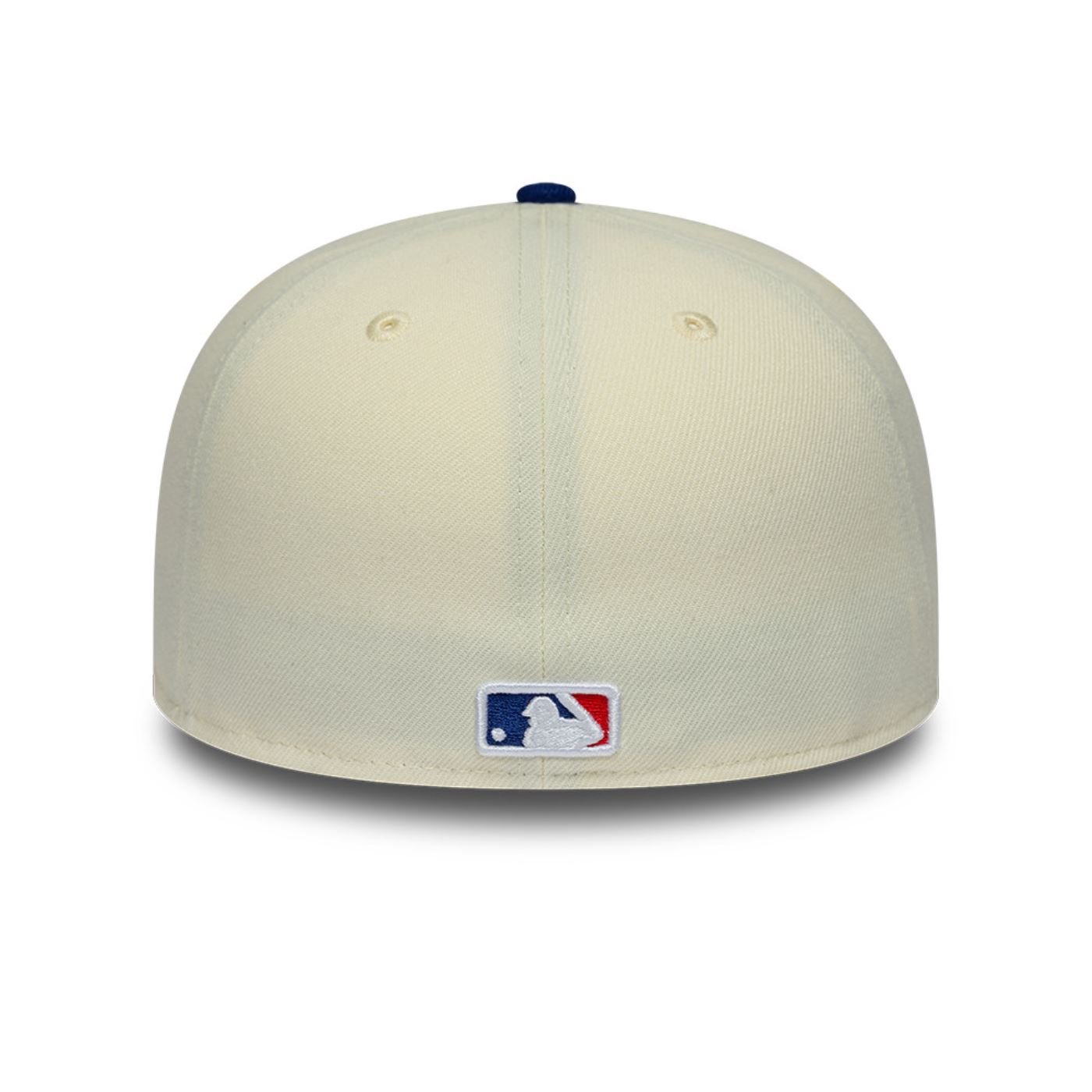 Bone New Era 59FIFTY Los Angeles Dodgers MLB Upside Down Branco 4
