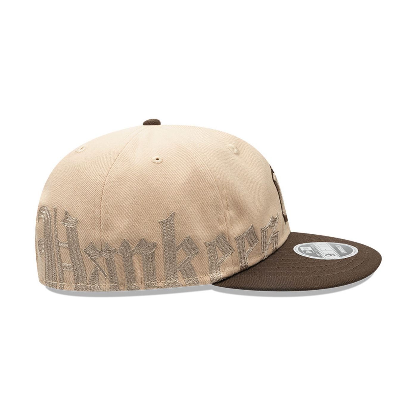 Bone New Era  9FIFTY Retro Crown SN New York Yankees Bege 4
