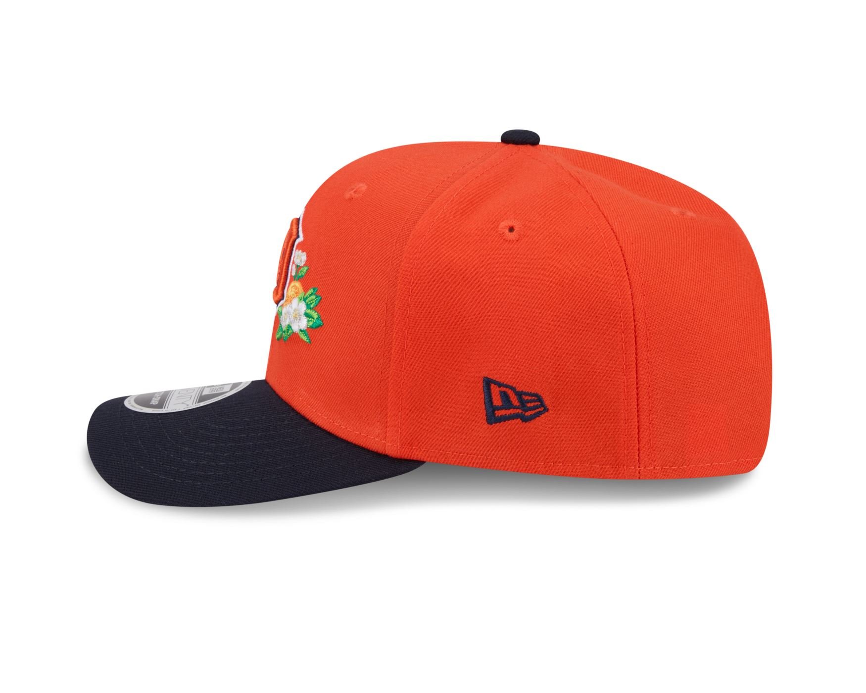 Bone New Era  9SEVENTY Stretch Snap Detroit Tigers Laranja 5