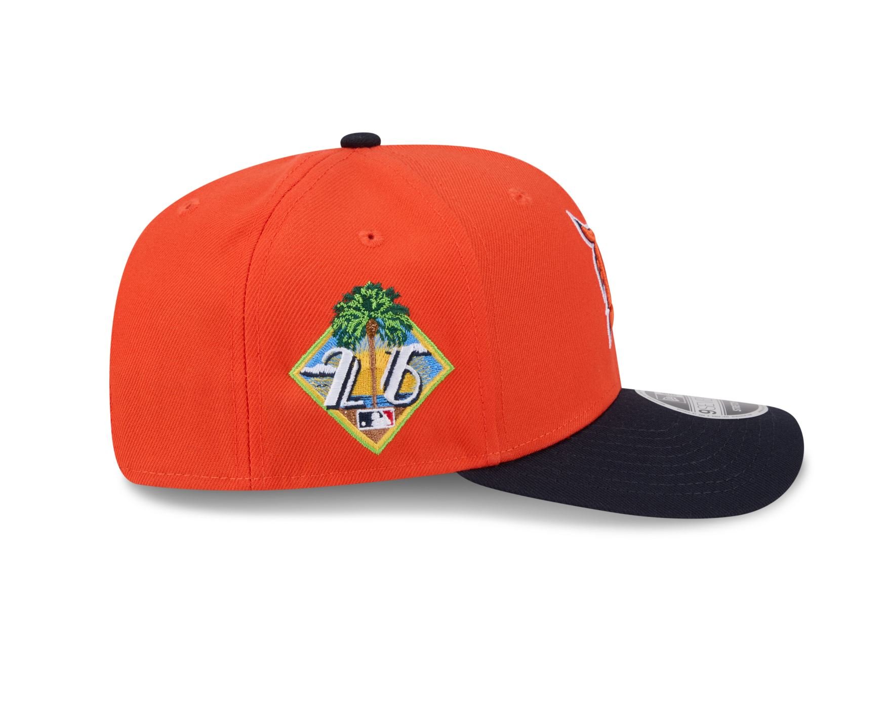 Bone New Era  9SEVENTY Stretch Snap Detroit Tigers Laranja 6