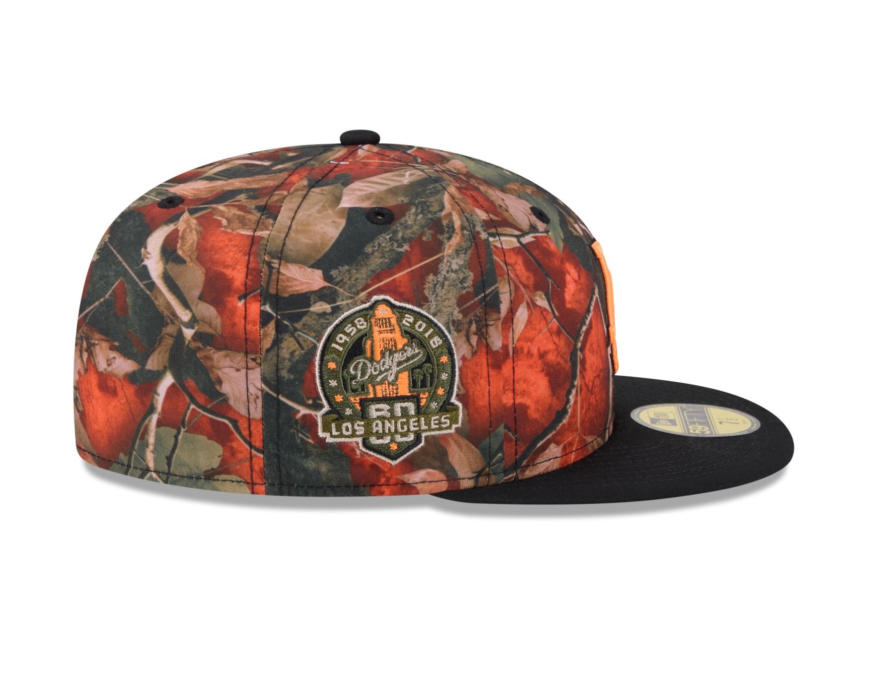 Bone New Era New Era 59FIFTY Los Angeles Dodgers Multicores 6