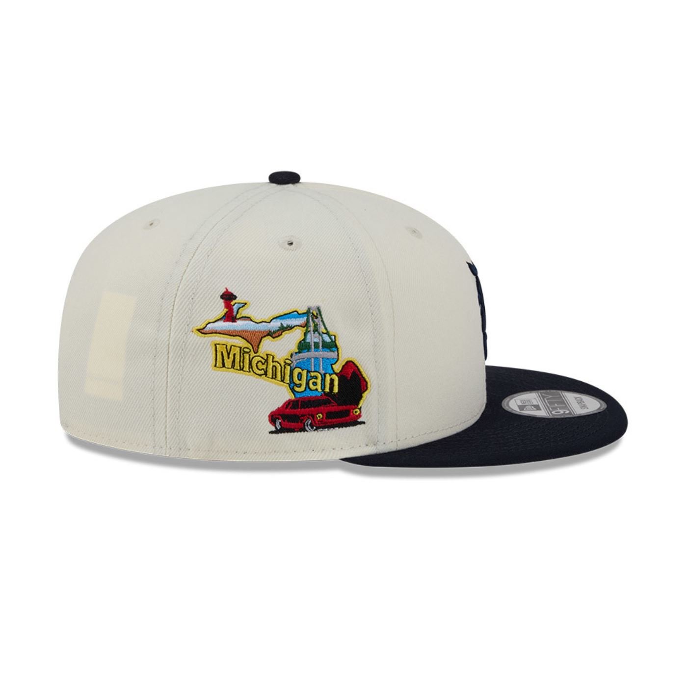 Bone New Era New Era 9FIFTY Detroit Tigers Off White 6