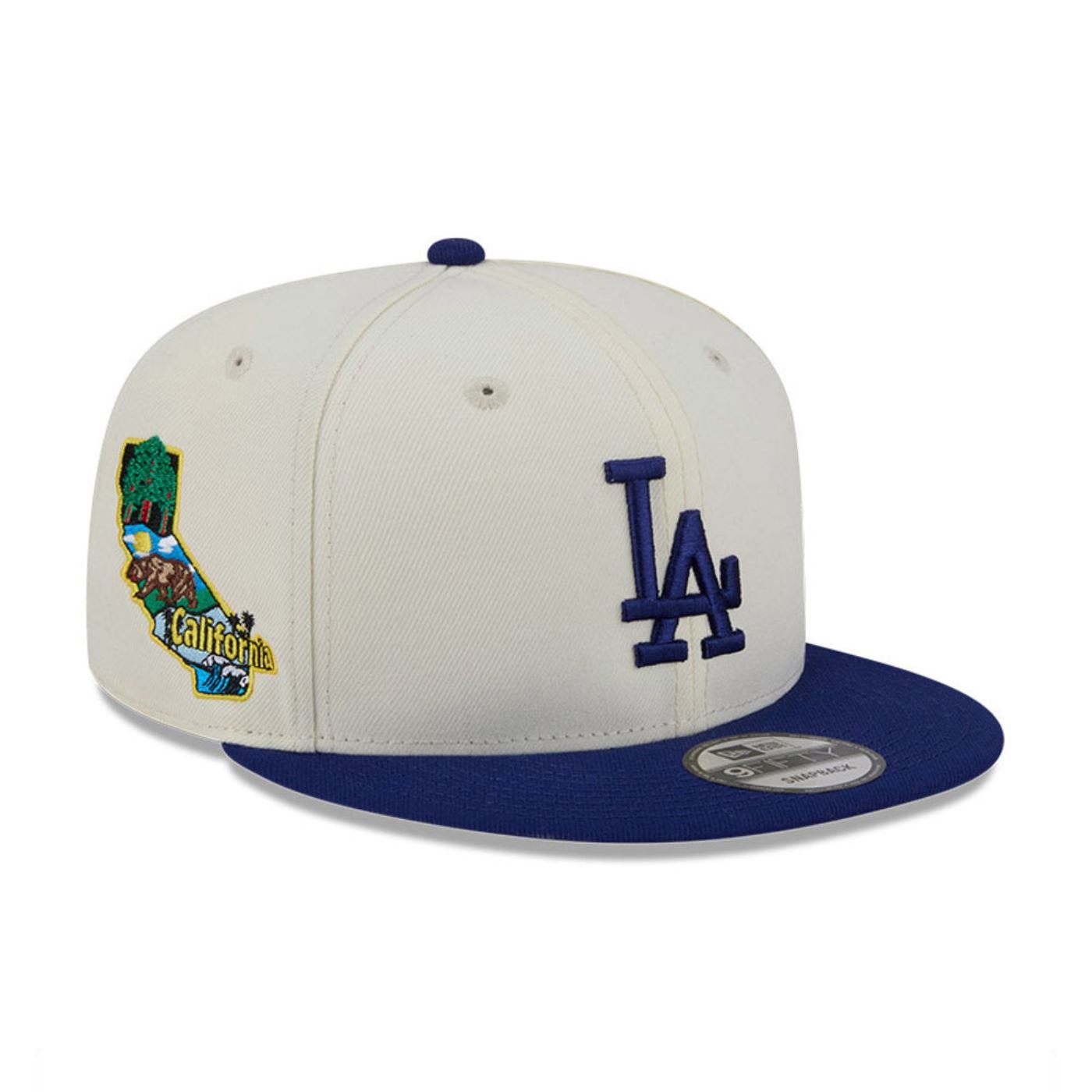 Bone New Era New Era 9FIFTY Los Angeles Dodgers Off White 2