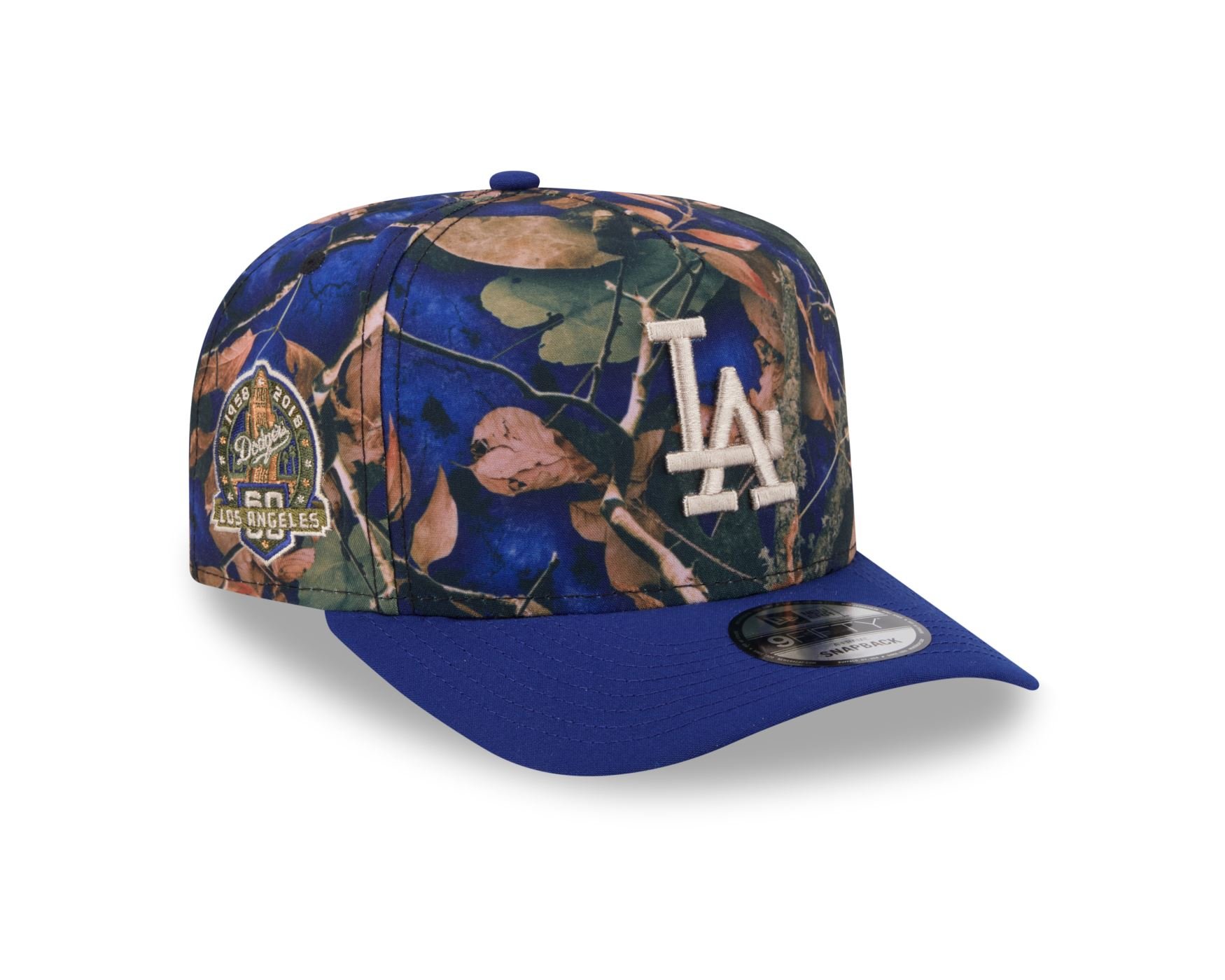 Bone New Era New Era 9FIFTY A-FRAME Los Angeles Dodgers Multicores 3
