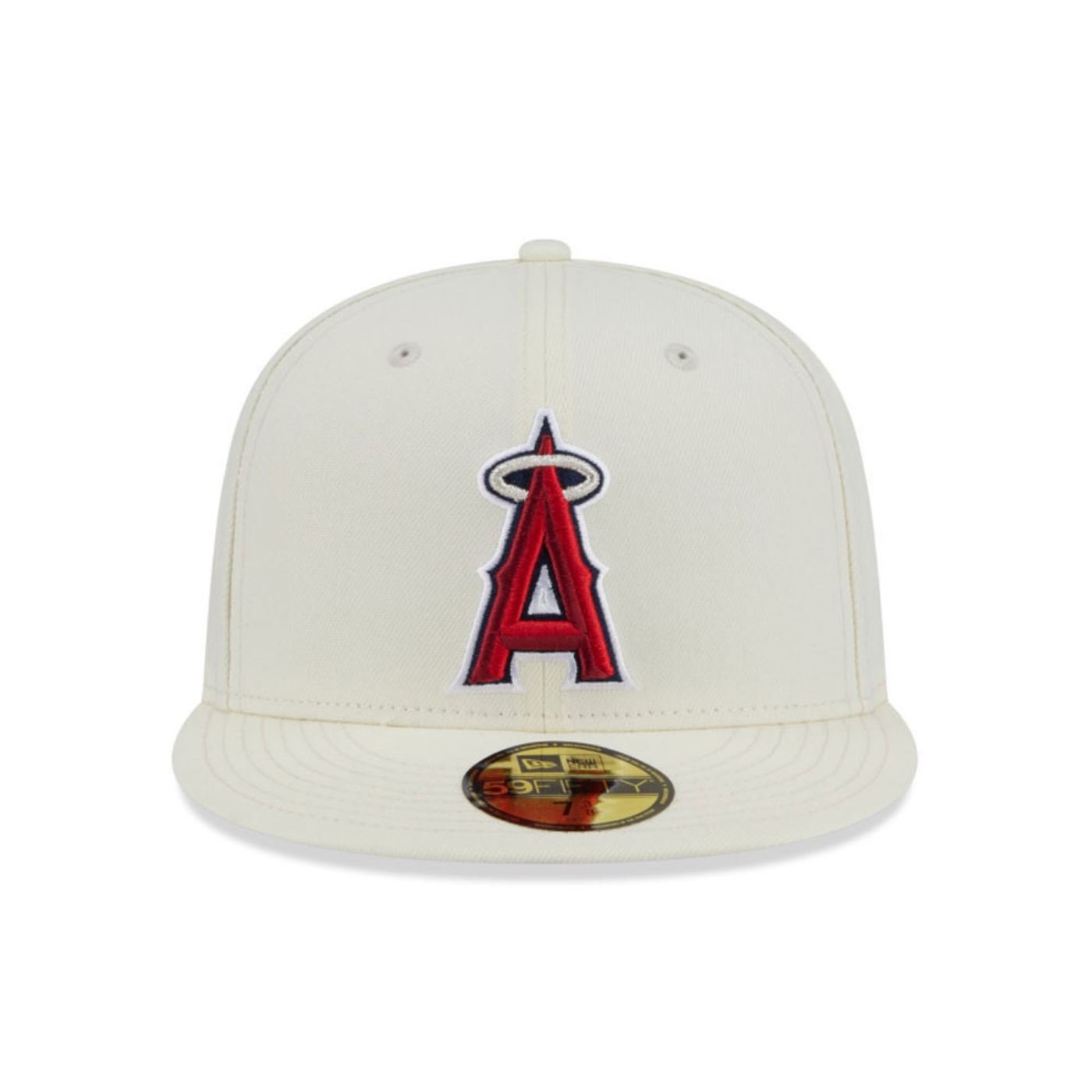 Bone New Era New Era 59FIFTY Los Angeles Angels Off White 2