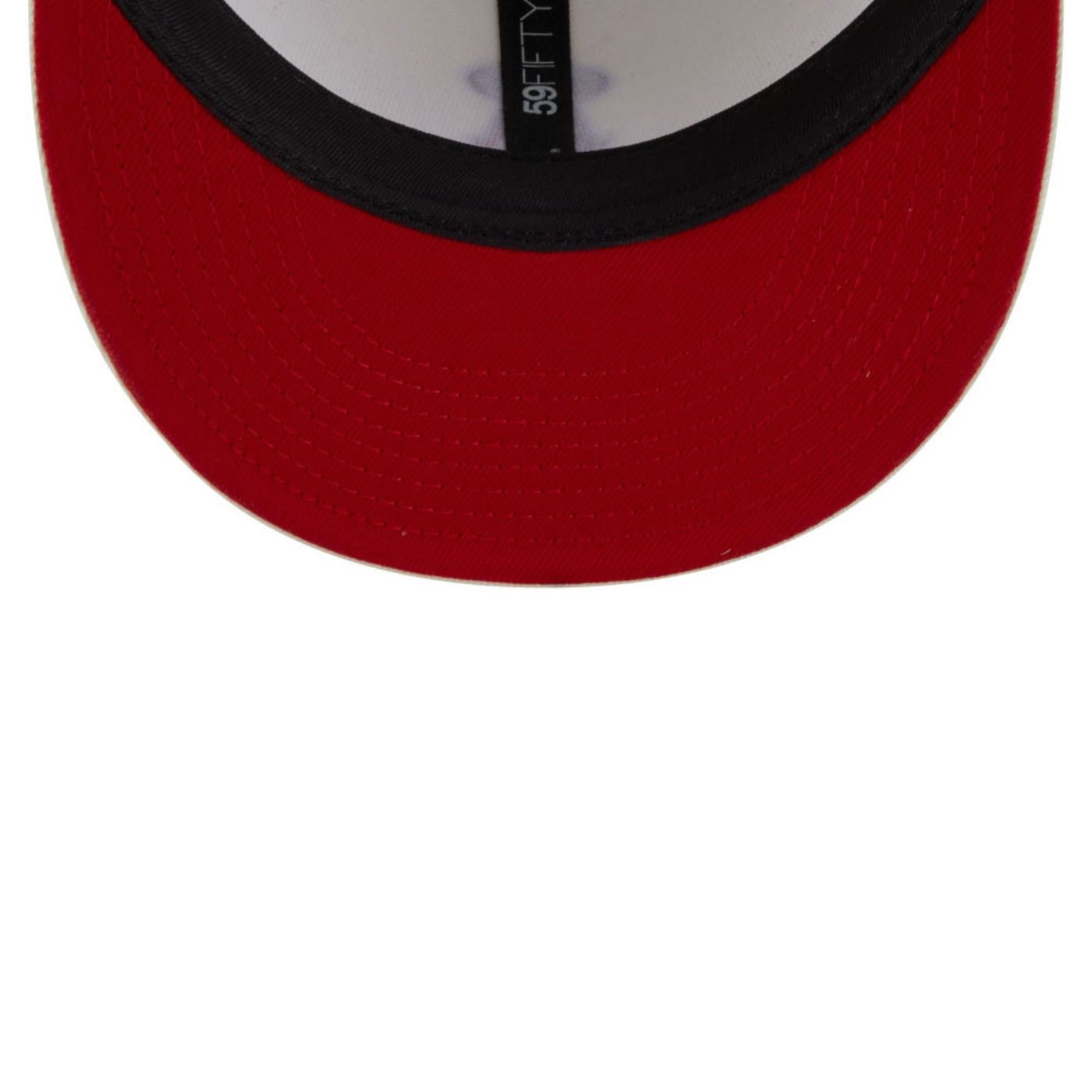 Bone New Era New Era 59FIFTY Los Angeles Angels Off White 7