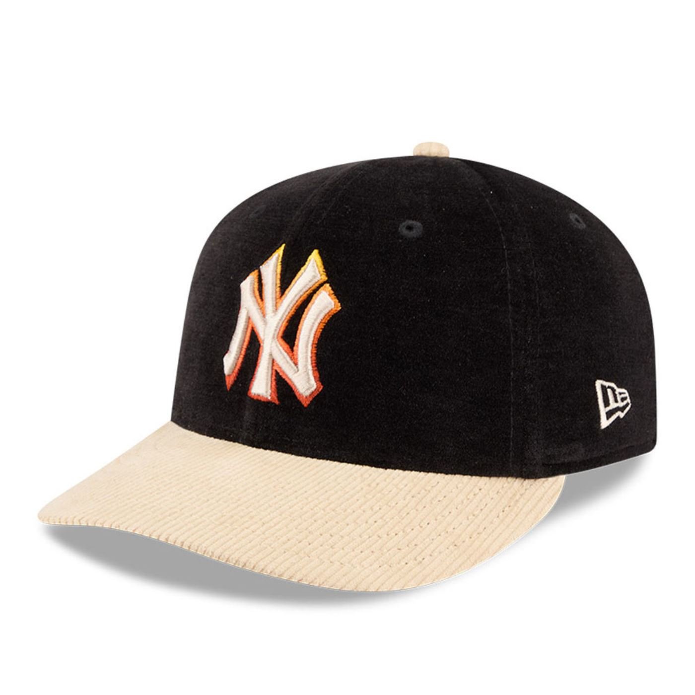 Bone New Era 59FIFTY LOW PROFILE New York Yankees MLB Preto