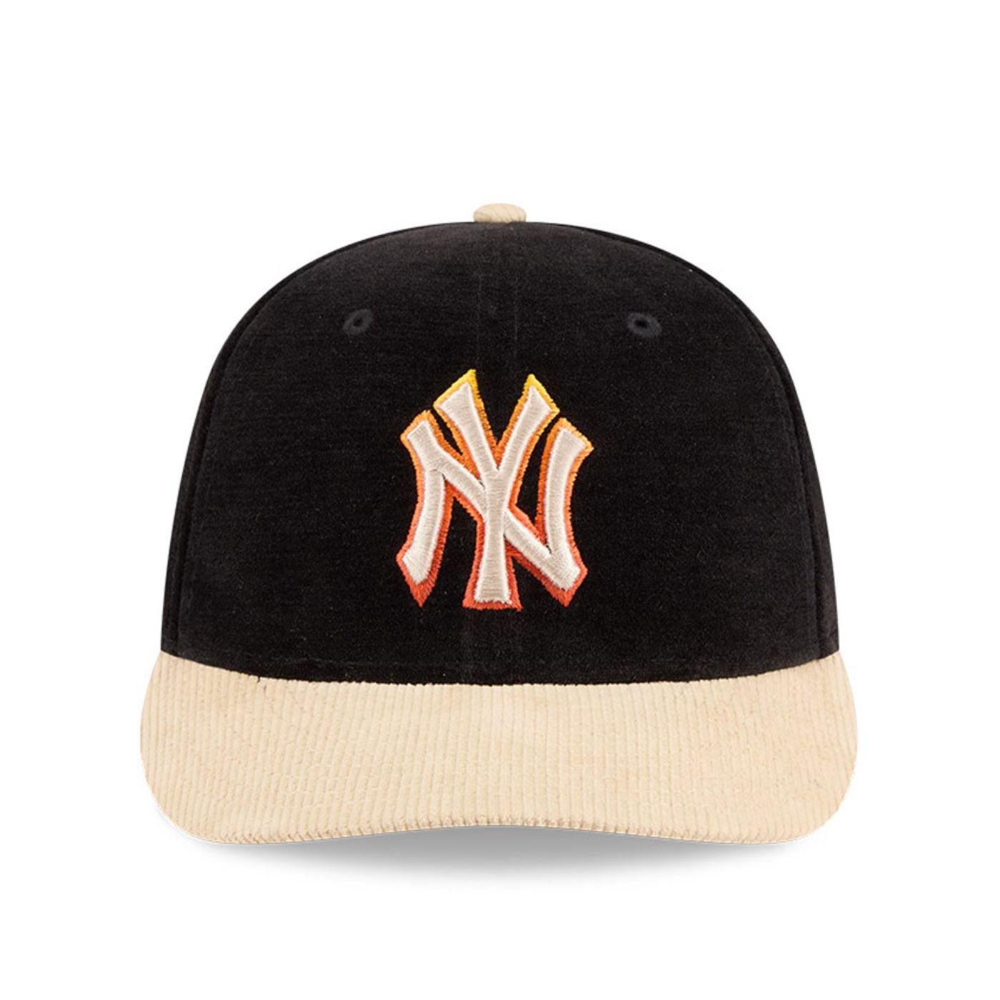 Bone New Era 59FIFTY LOW PROFILE New York Yankees MLB Preto Preto 2