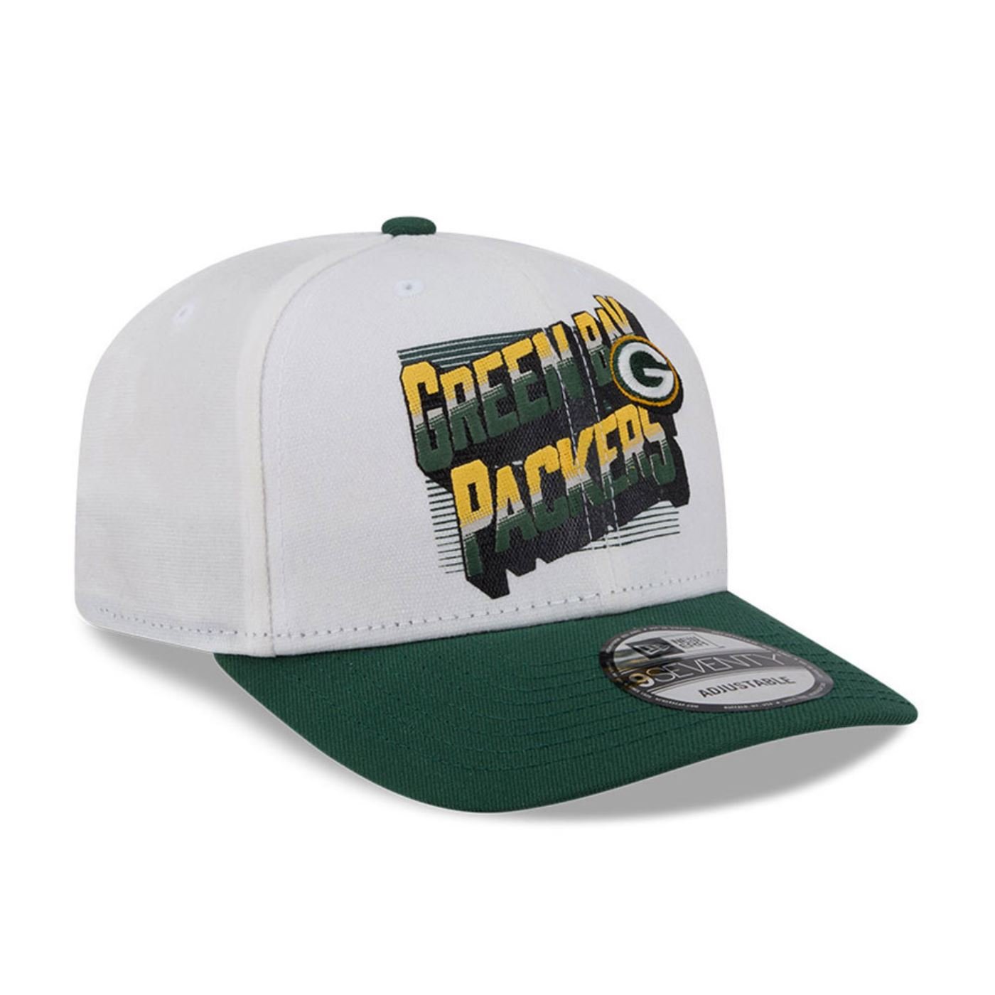 Bone New Era New Era 9SEVENTY Green Bay  Packers Branco 3