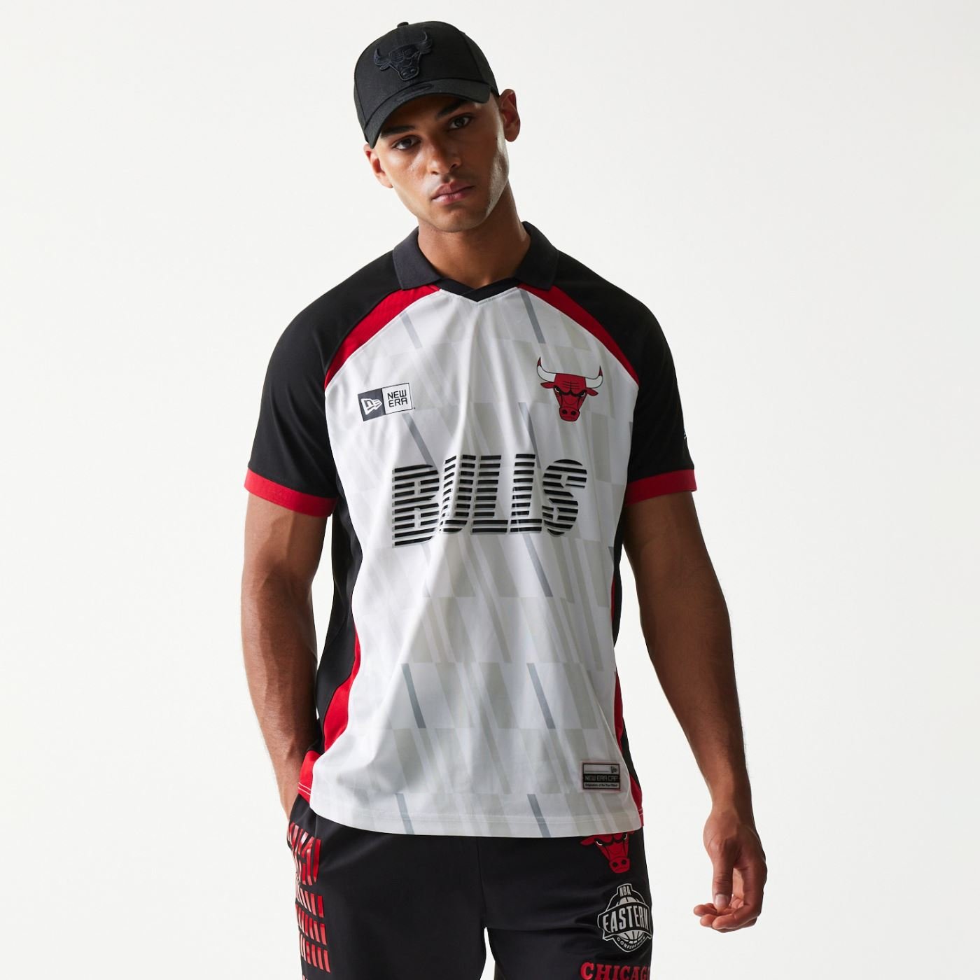 Camiseta New Era REGULAR NBA Chicago Bulls Branco 4