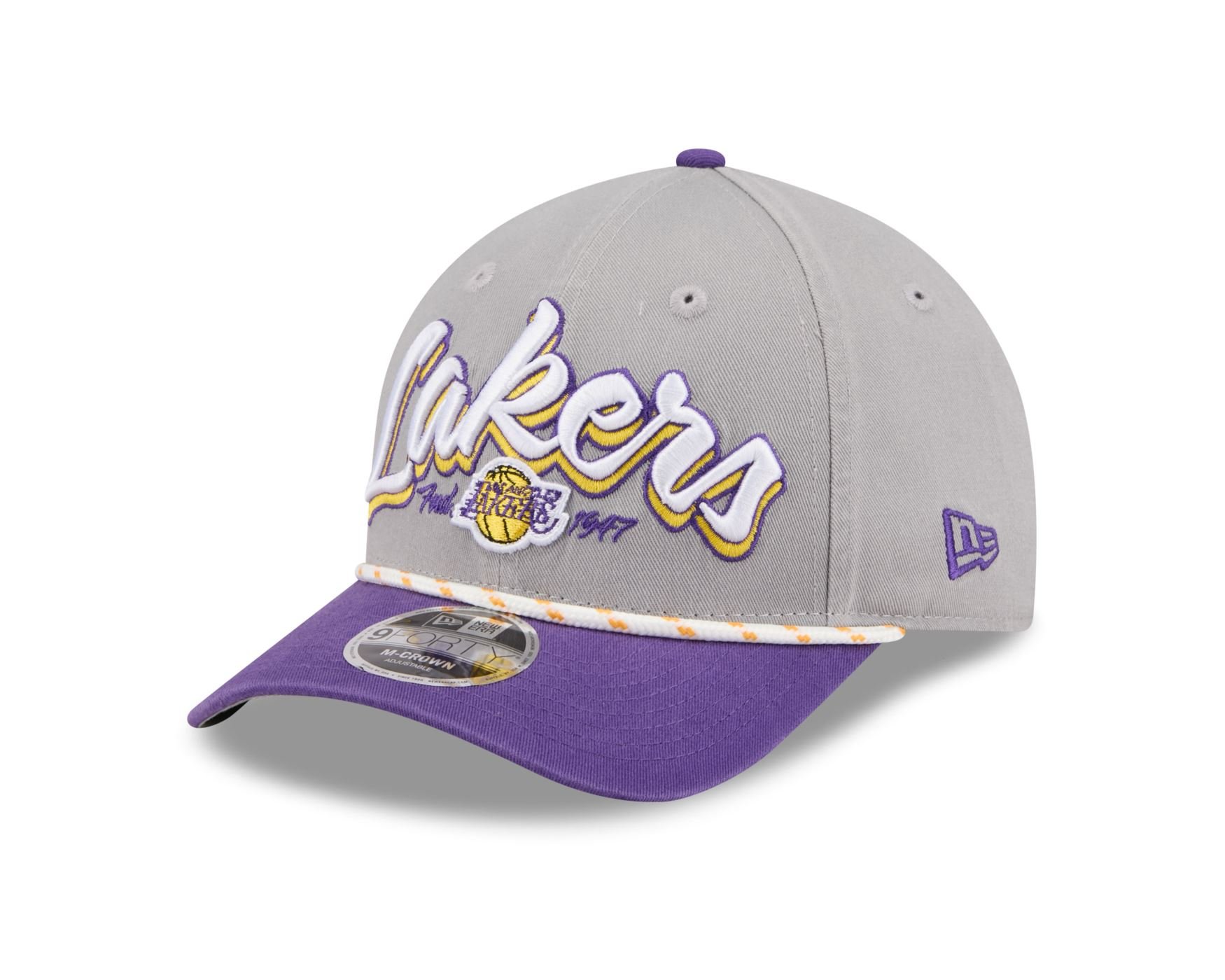 Bone New Era 9FORTY M-CROWN NBA Los Angeles Lakers