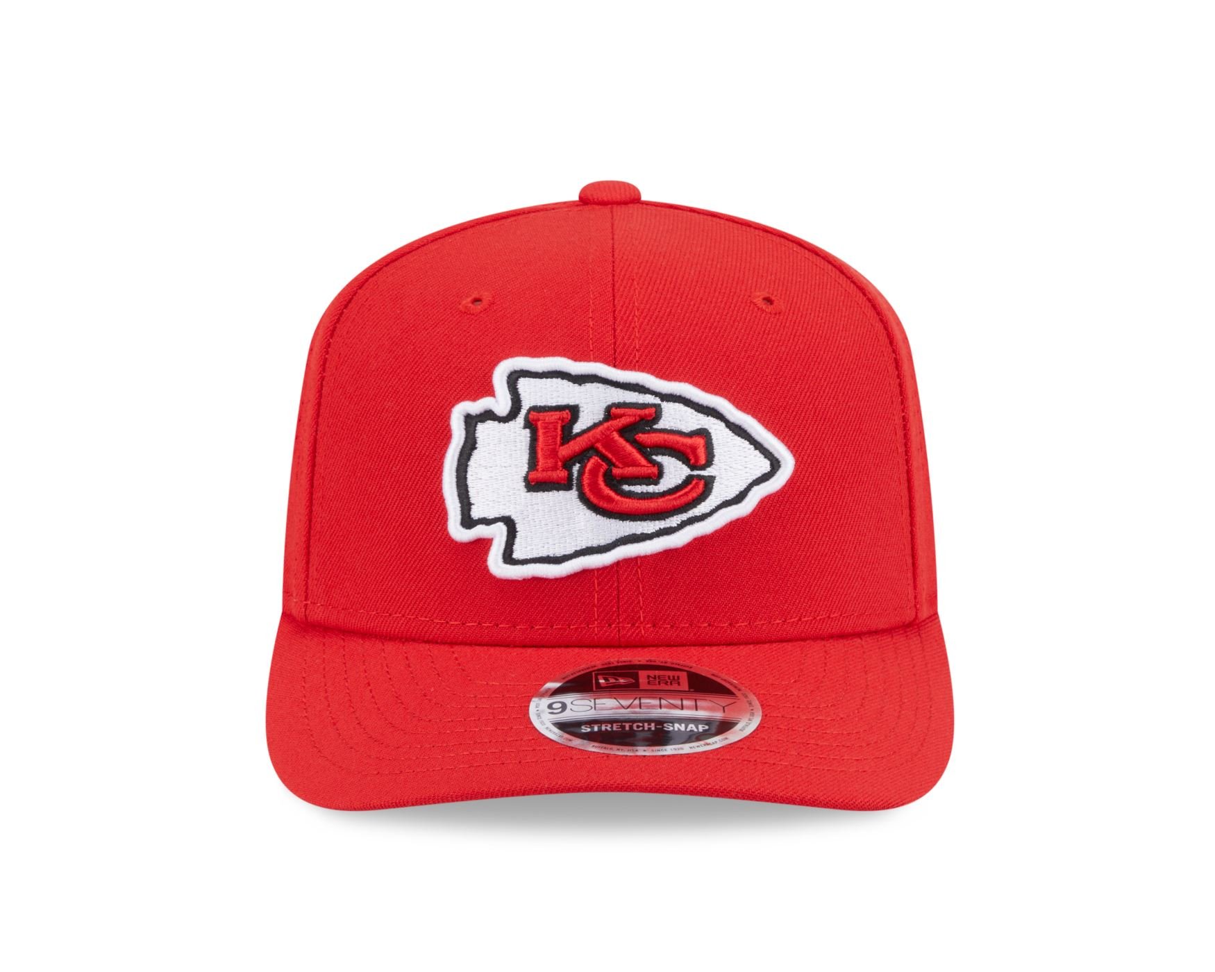 Bone New Era 9SEVENTY STRETCH SNAP NFL Kansas City Chiefs Vermelho 2