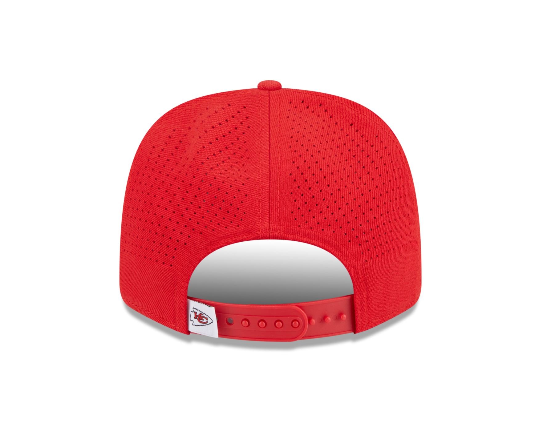 Bone New Era 9SEVENTY STRETCH SNAP NFL Kansas City Chiefs Vermelho 4