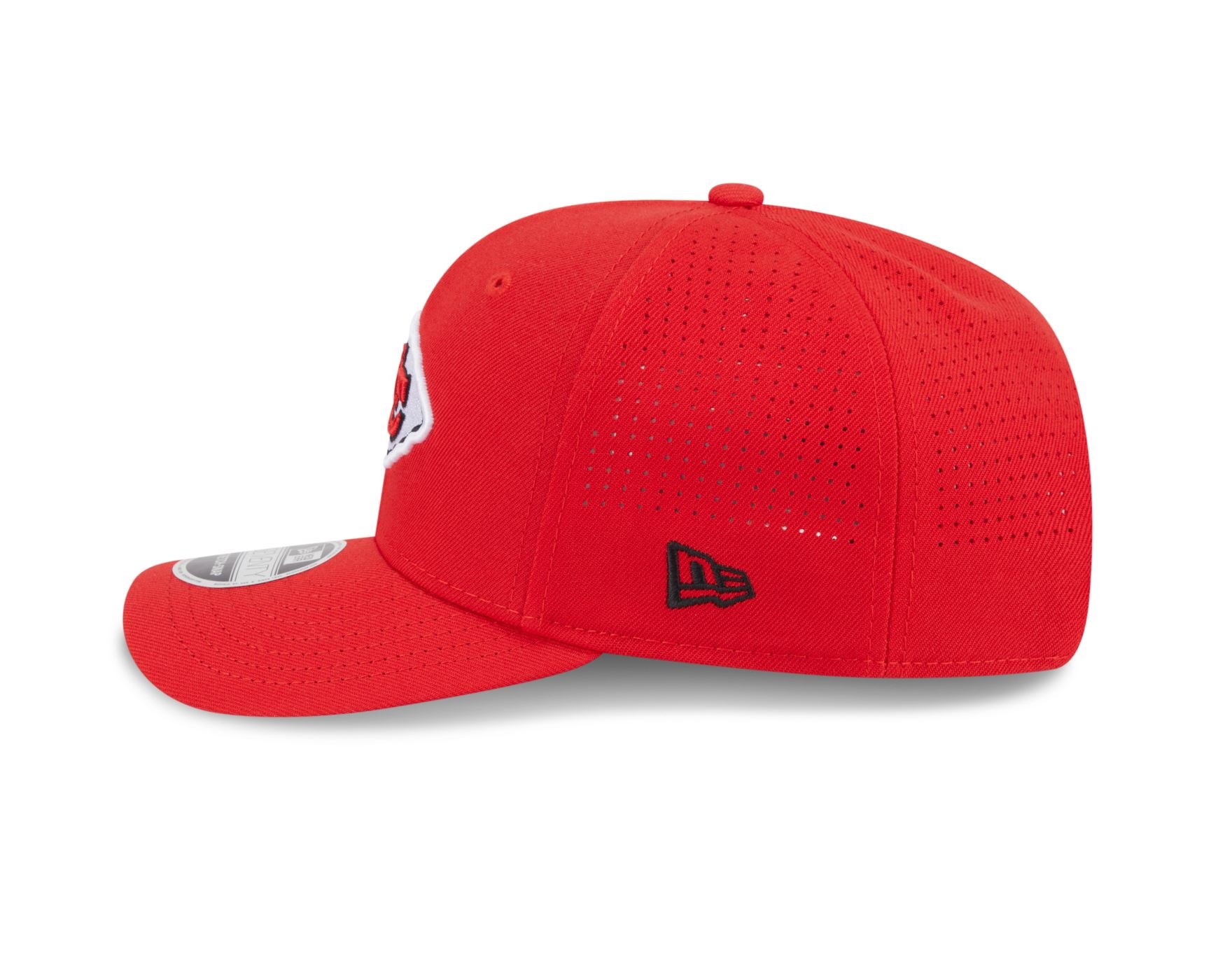 Bone New Era 9SEVENTY STRETCH SNAP NFL Kansas City Chiefs Vermelho 5