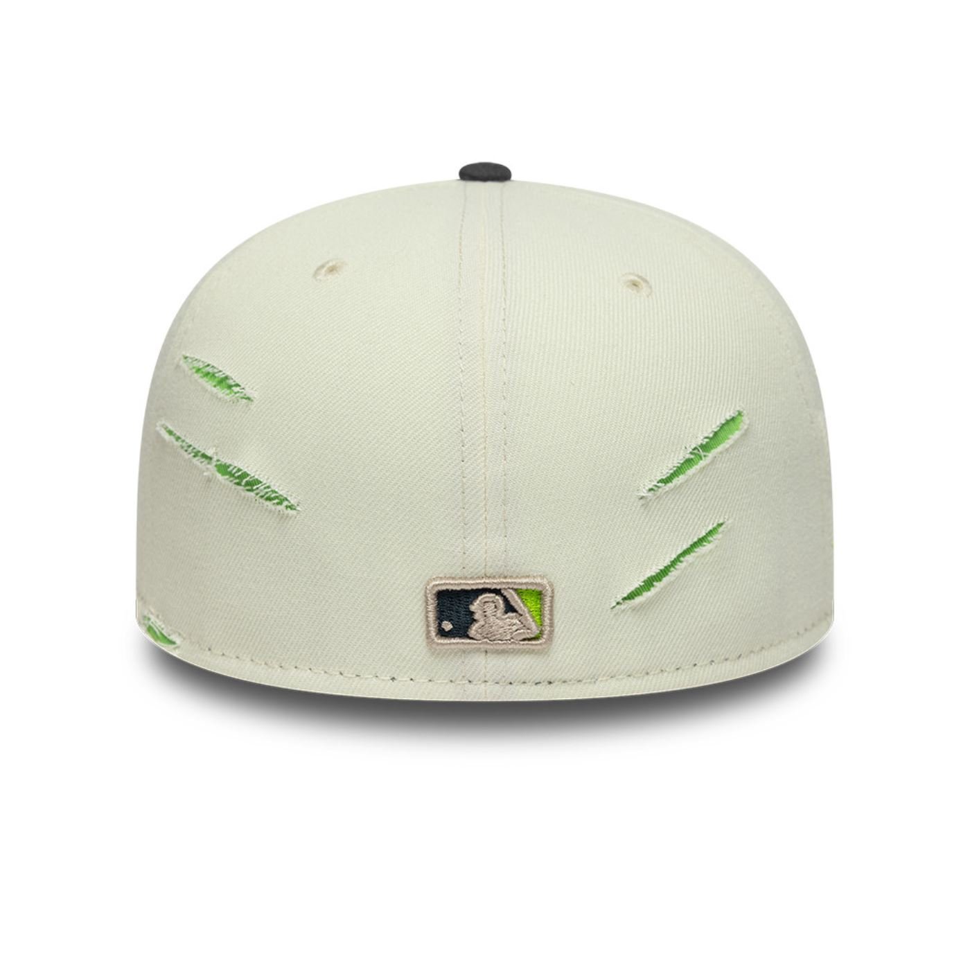 Bone New Era 59FIFTY MLB New York Yankees Off White 4