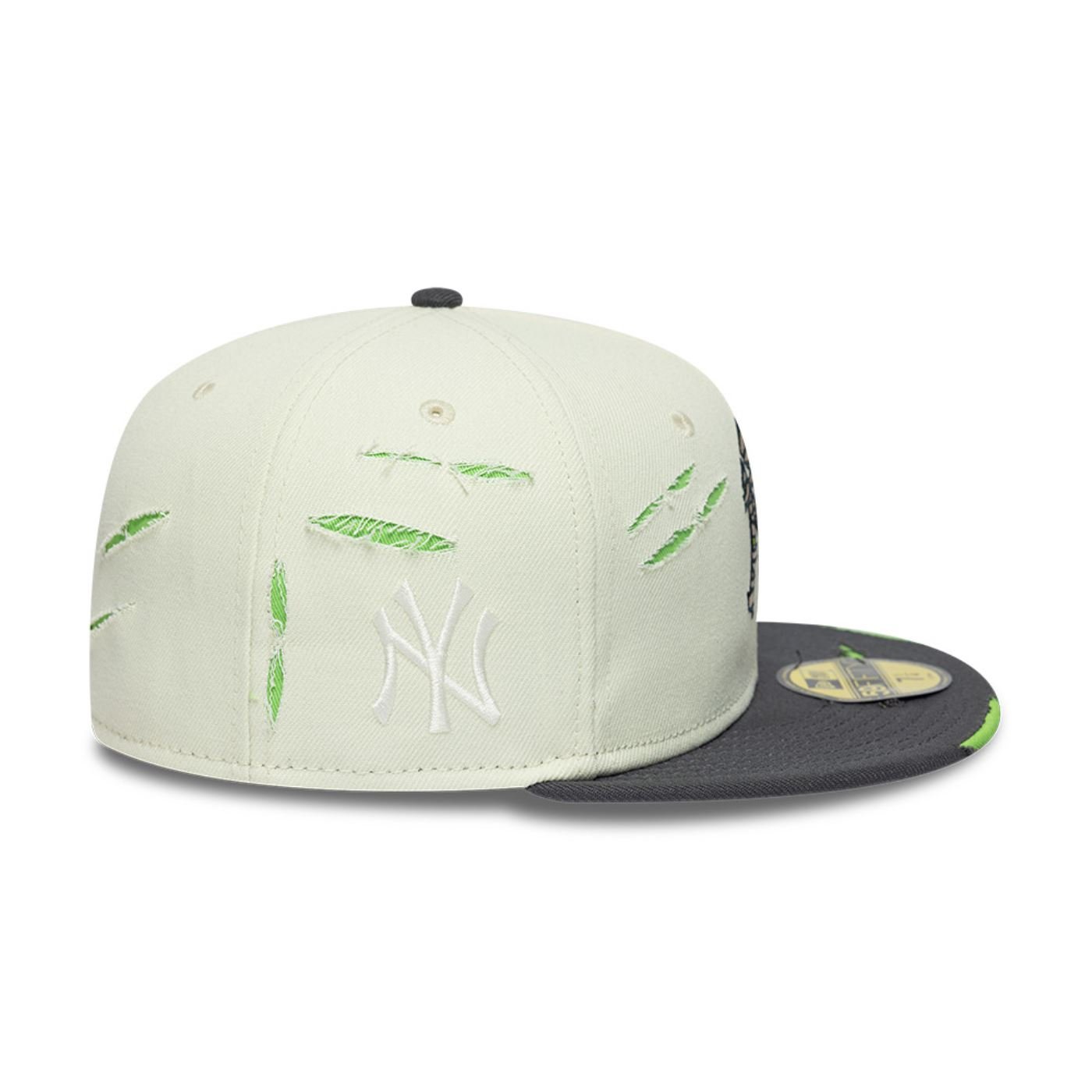 Bone New Era 59FIFTY MLB New York Yankees Off White 6