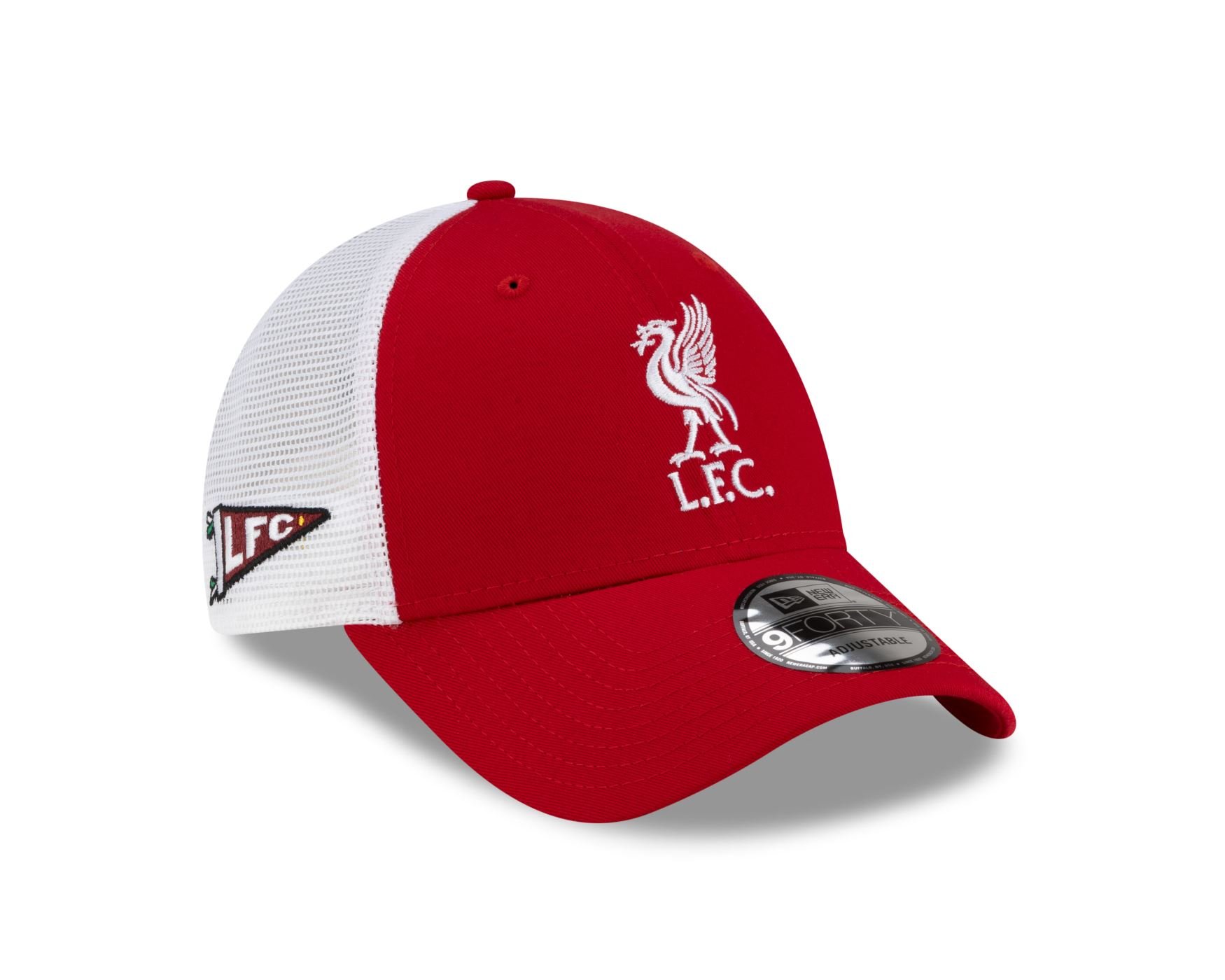 Bone New Era 9FORTY NEW ERA Liverpool FC Vermelho 3