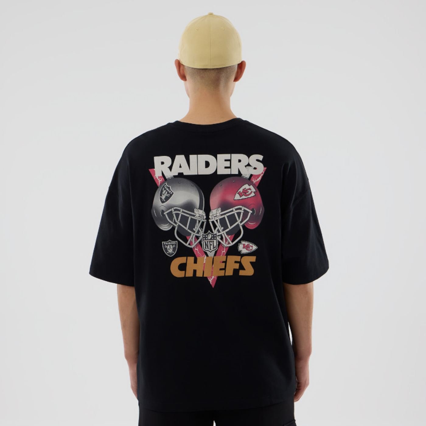 Camiseta New Era REGULAR NFL Las Vegas Raiders Preto 4