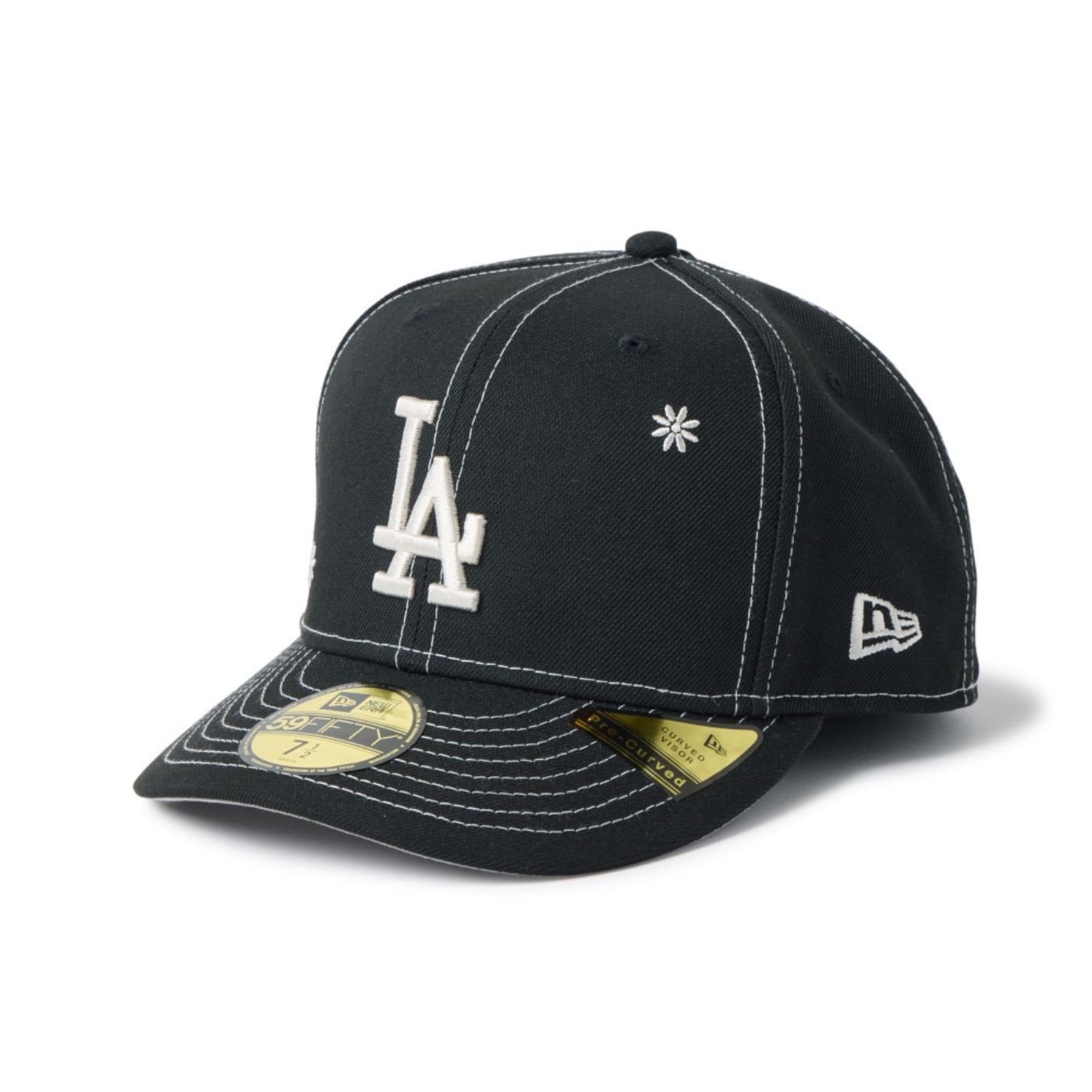 Bone New Era 59FIFTY MLB Los Angeles Dodgers
