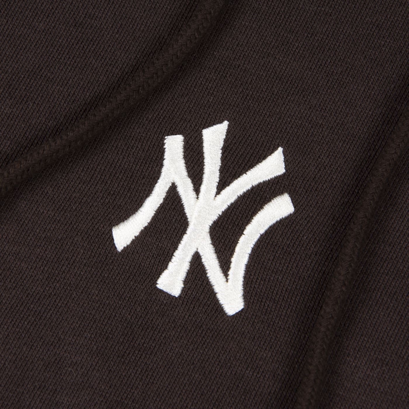 Moletom New Era Canguru Fechado New York Yankees MLB Marrom Marrom 3