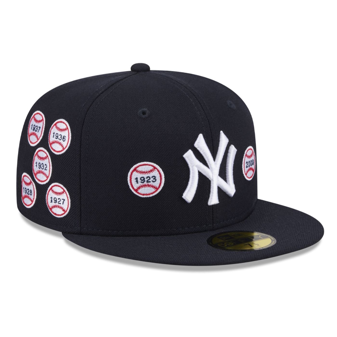 Bone New Era 59FIFTY New York Yankees Spike Lee Anniversary Azul Marinho 3